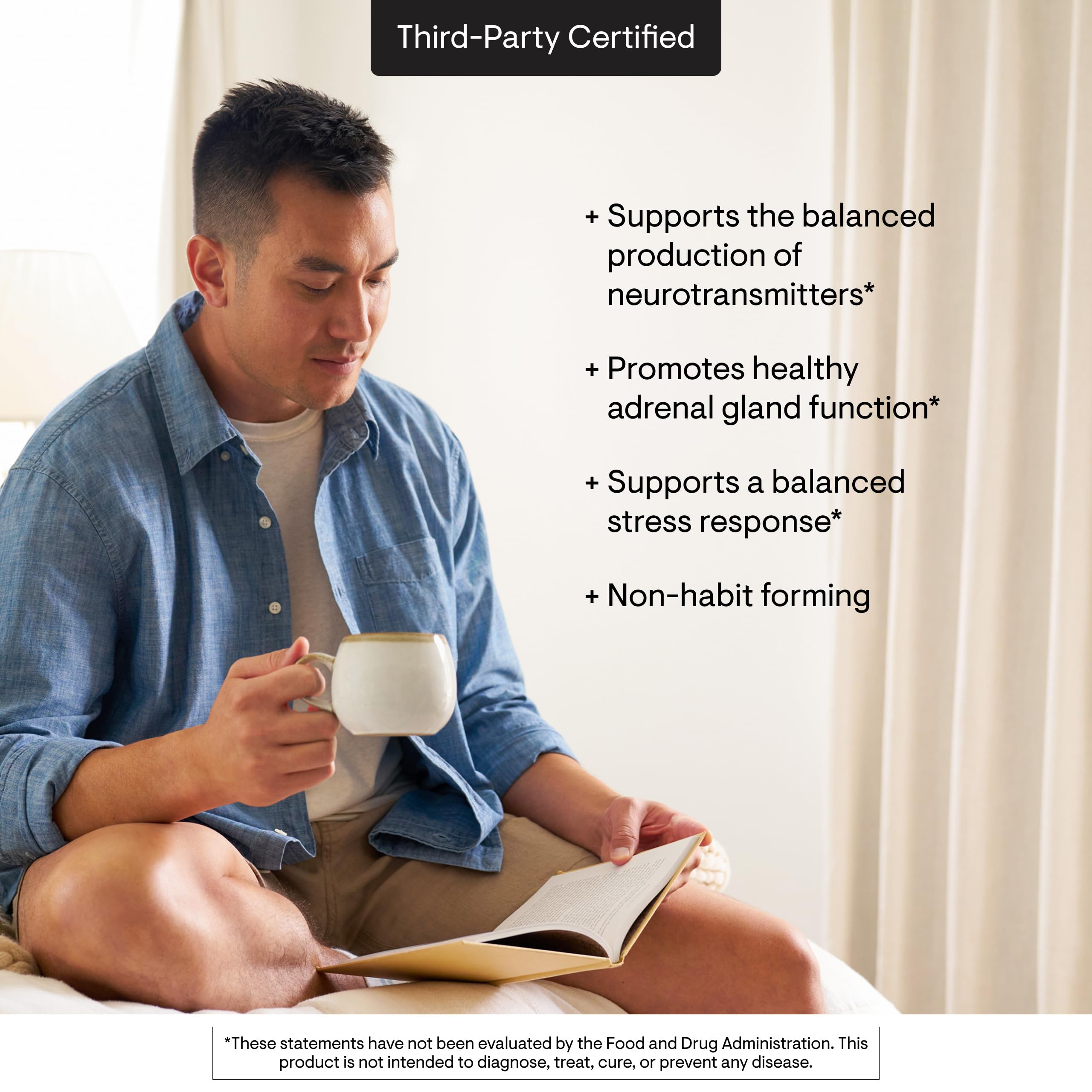 THORNE - Emotion Balance Support - Supports Mood & Stress Management* - Vitamins B6, B12 & C, 5-HTP, GABA, Rhodiola, Folate (5-MTHF) & L-Tyrosine - Third-Party Certified - Gluten-Free - 120 Capsules THORNE Au supplements