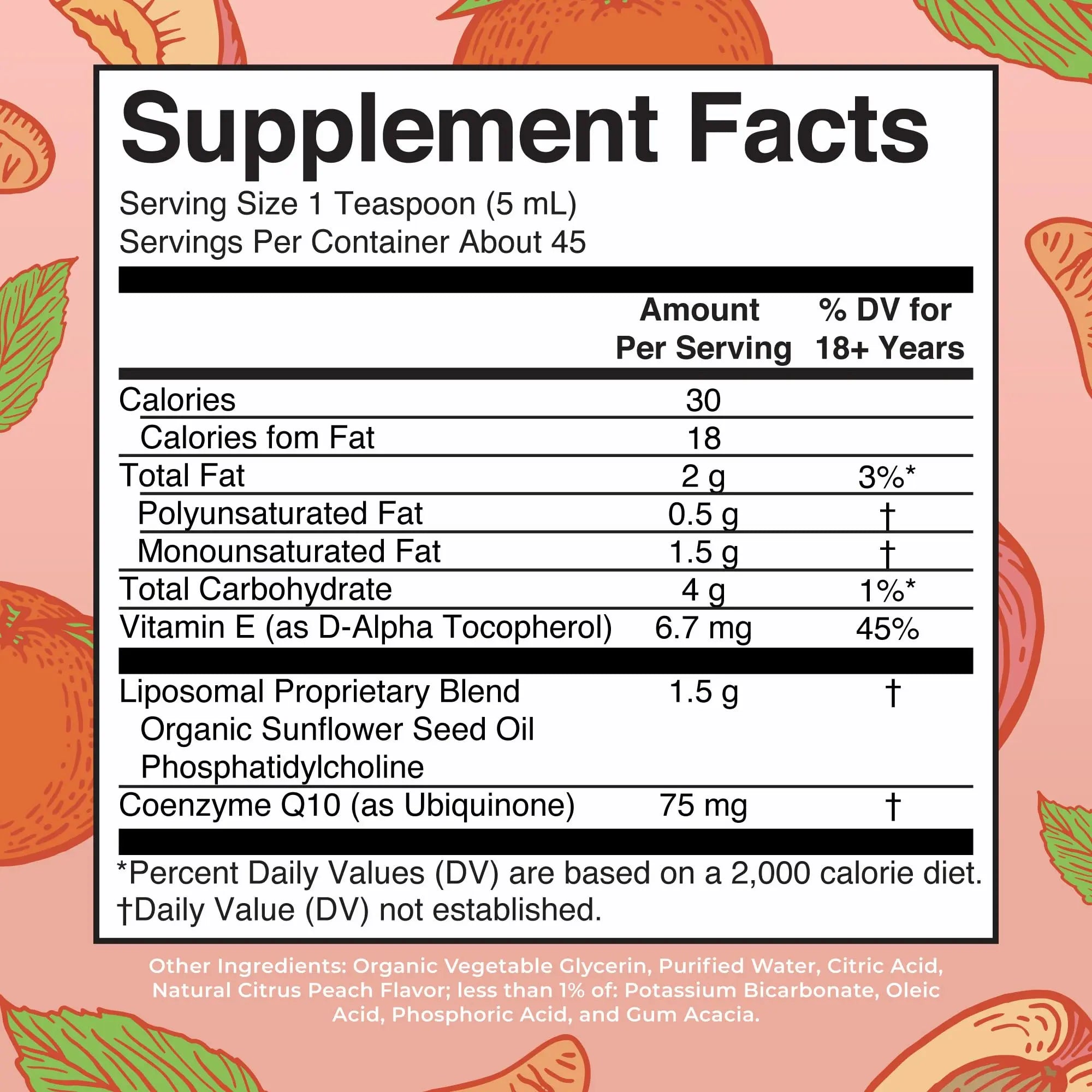 MaryRuth Organics Liquid Vitamin | Coenzyme Q10 Heart Health for Mitochondrial Support and Immune System | Vegan Non-GMO | 7.6 Fl Oz | 45 Servings MARYRUTH'S Au supplements