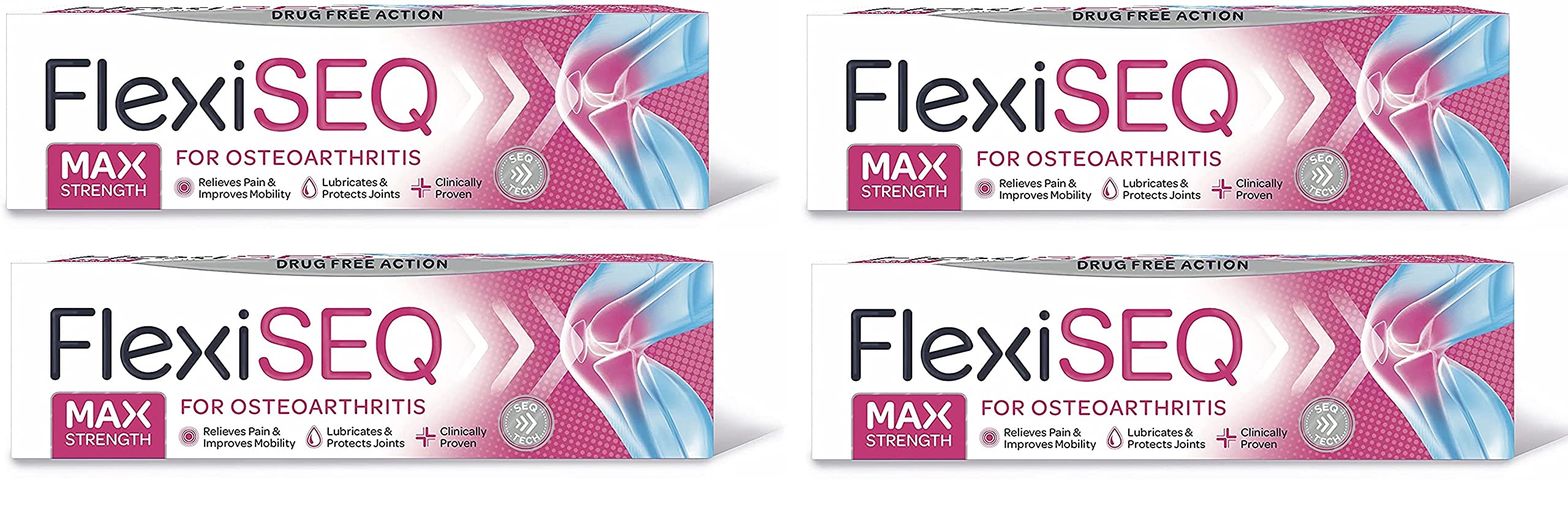 FLEXISEQ 50G GEL **** VALUE 4PK **** (Pain associated with Osteoarthritis) Flexiseq Au supplements