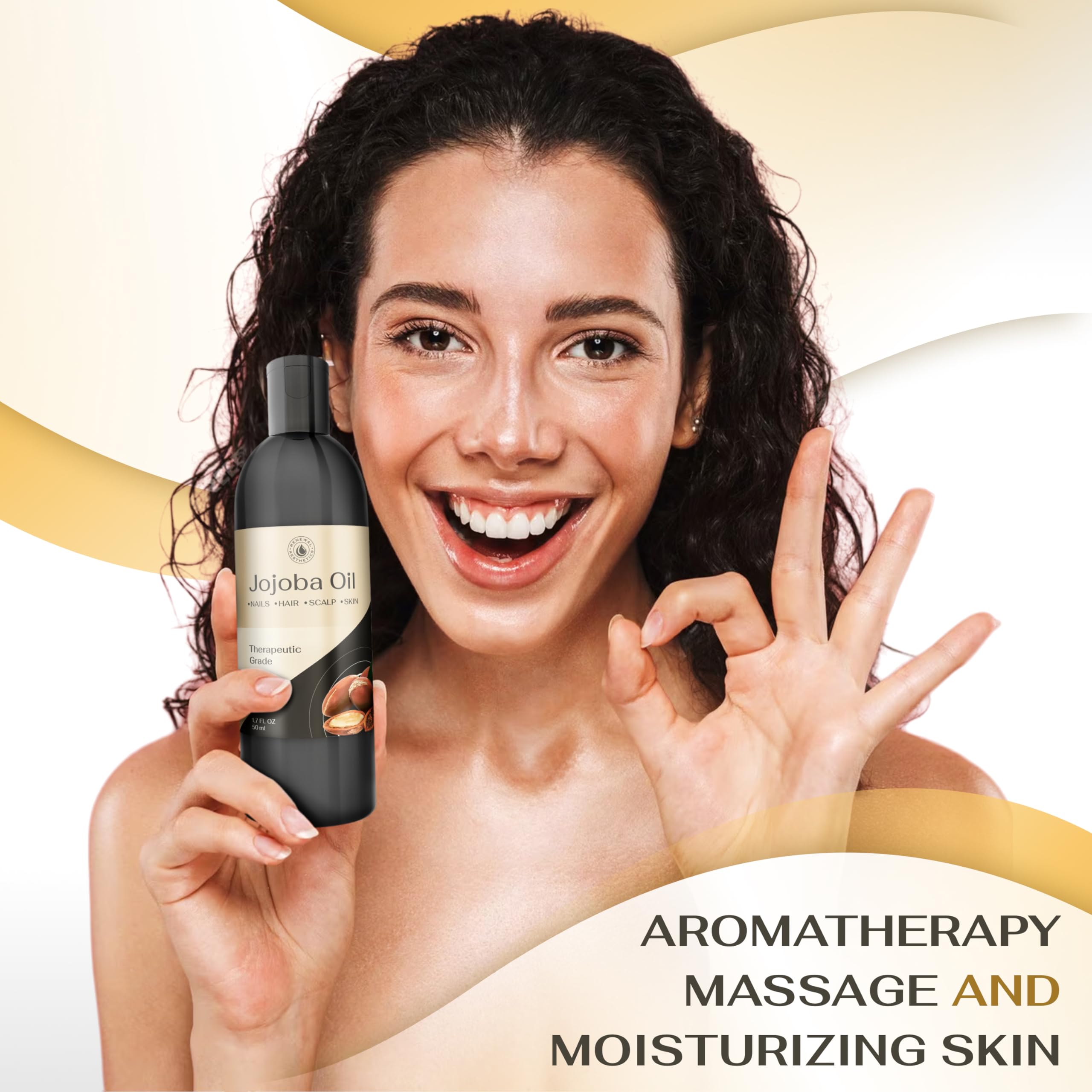 Sweet Oil - Hair and Skin Softener, Organic Natural Carrier Body Oil, Carrier Oil for Essential Oils - Massage Oil Renewal Aesthetics Au supplements