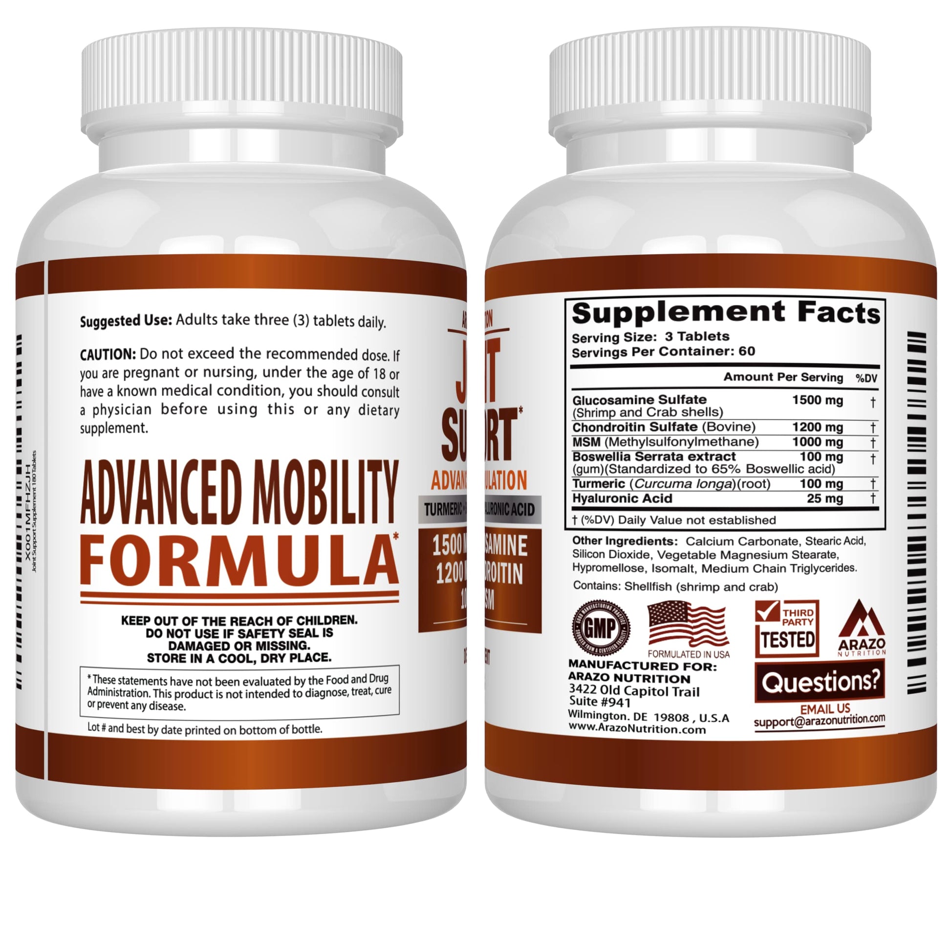 Glucosamine Chondroitin Turmeric Msm Boswellia - Joint Support Supplement for Relief My Store Au supplements