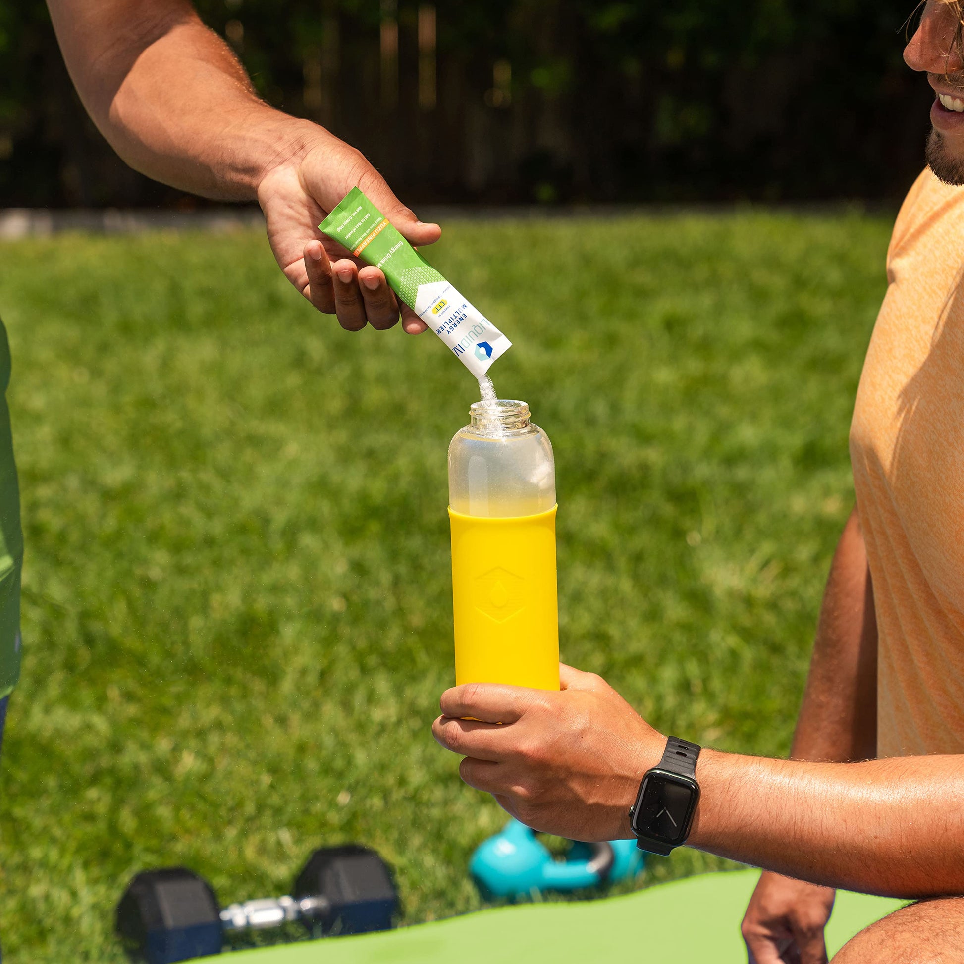 Liquid I.V. Hydration + Energy Multiplier - Yuzu Pineapple - Hydration Powder Packets Liquid I.V. Au supplements