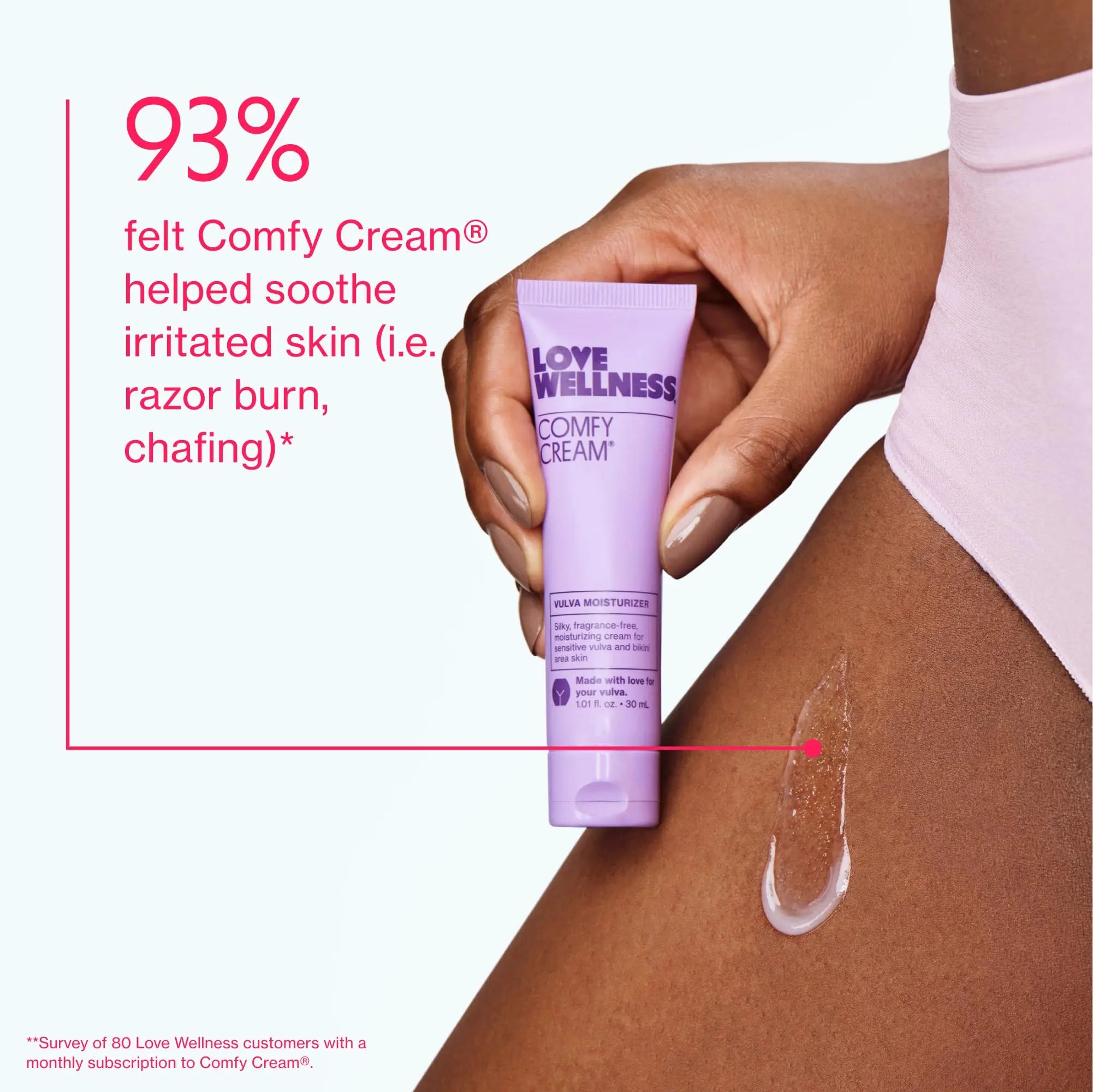 Love Wellness Comfy Cream Vulva & Vaginal Moisturizer - 1.01 oz Love Wellness Au supplements