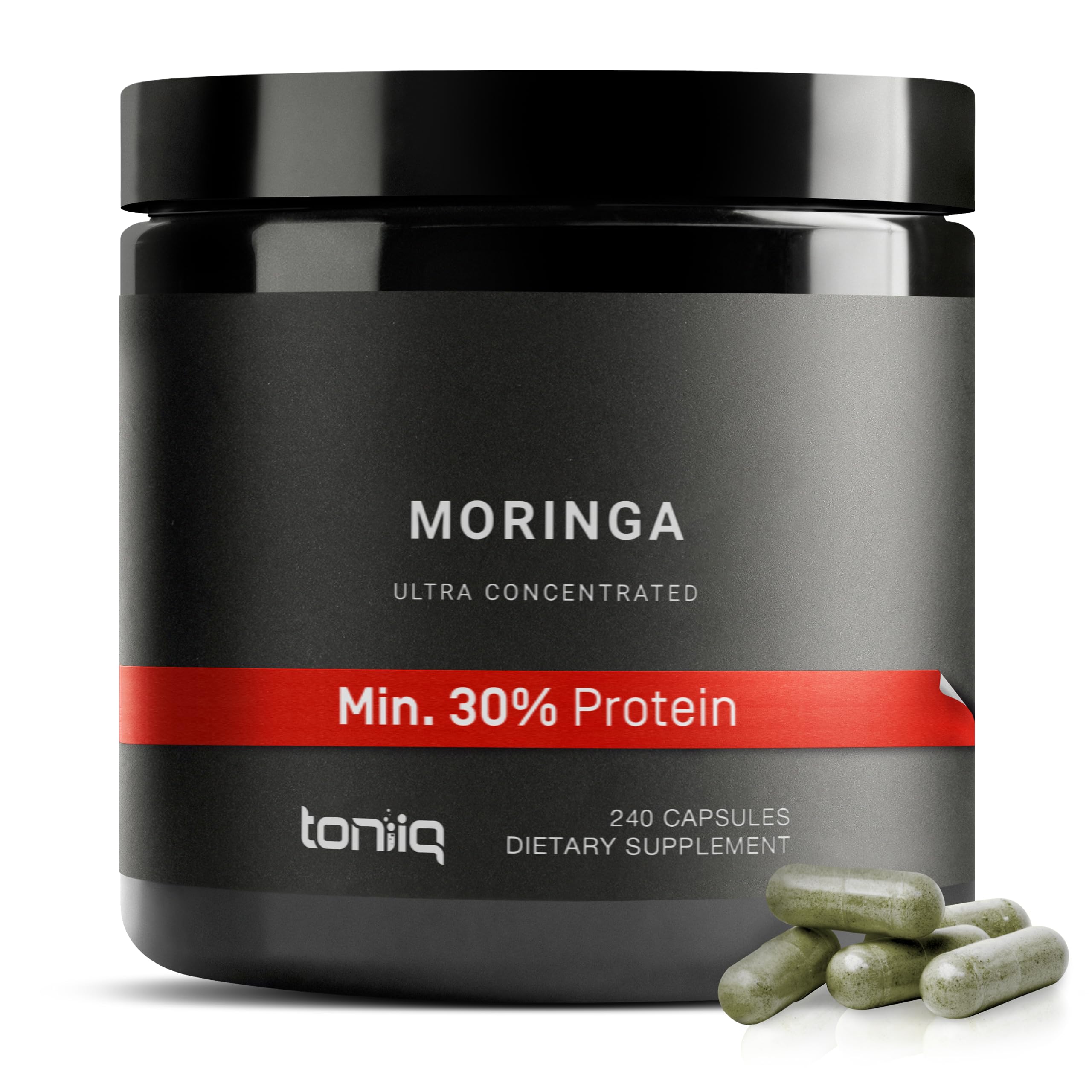 Highly Potent Full Spectrum Indian Moringa Extract - 30% Third-Party Tested Protein Toniiq Au supplements