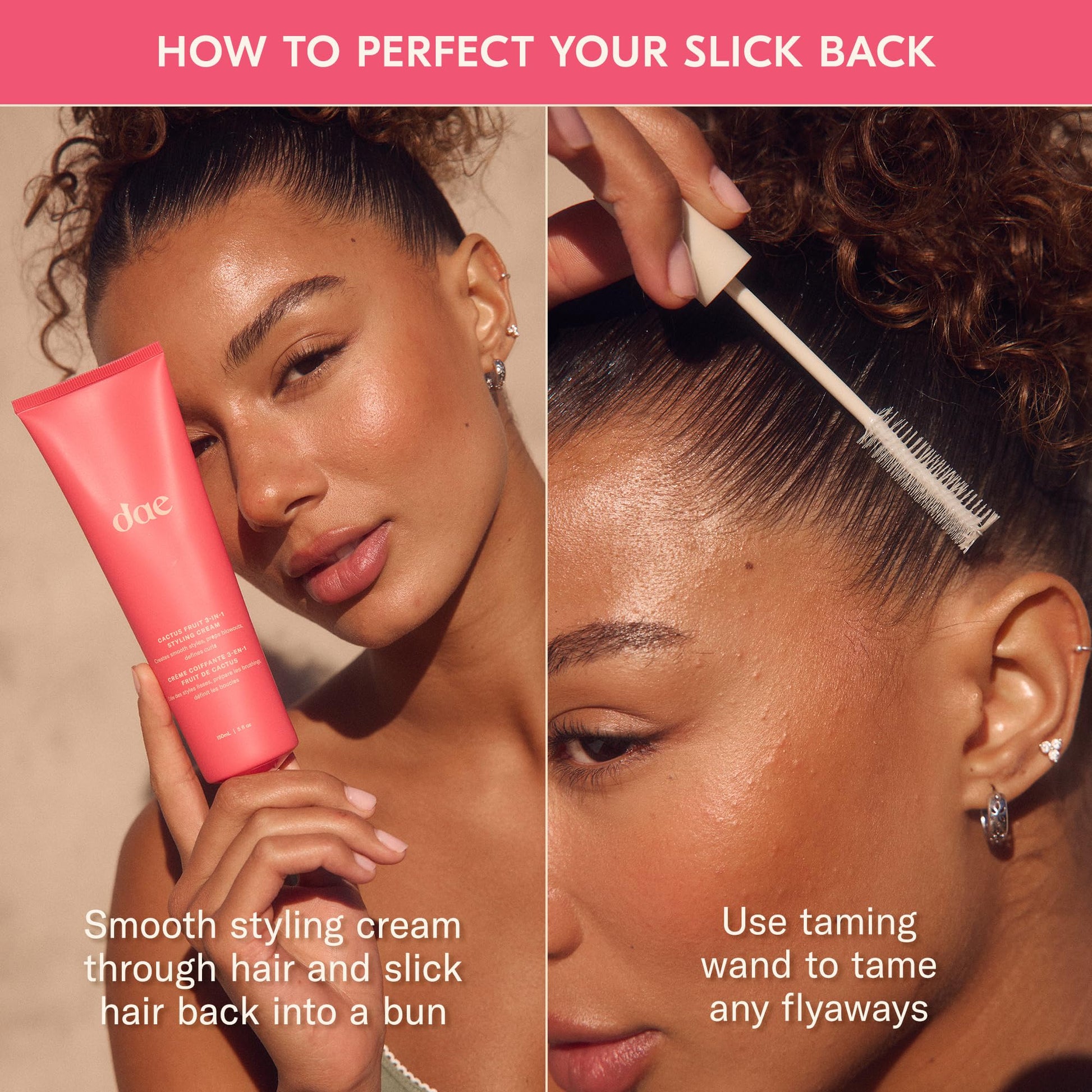 DAE Cactus Fruit 3-In-1 Styling Cream - Smooth Styles, Prep Shiny Blowouts, Defines Curls (5 oz.) DAE Au supplements