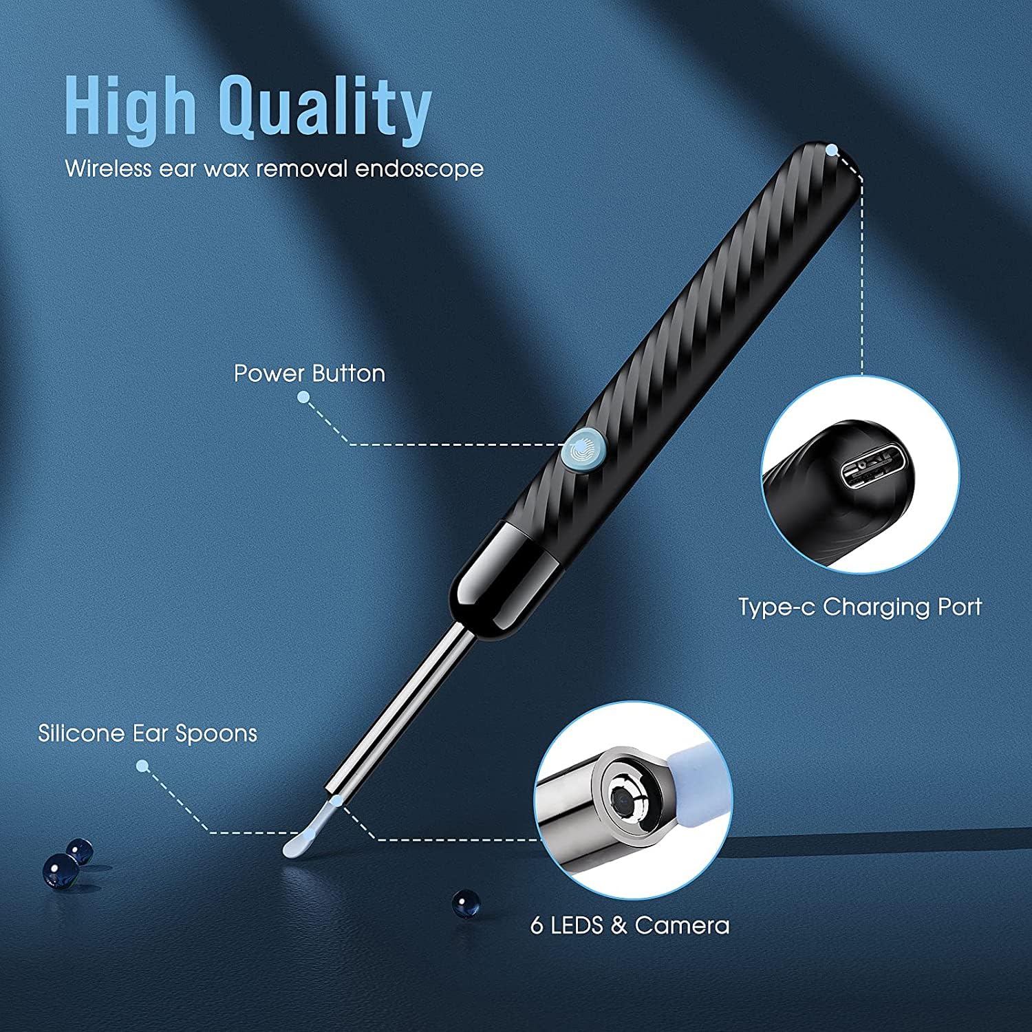 Ear Wax Removal - Earwax Remover Tool with 8 Pcs Ear Set - Ear Cleaner LEIPUT Au supplements