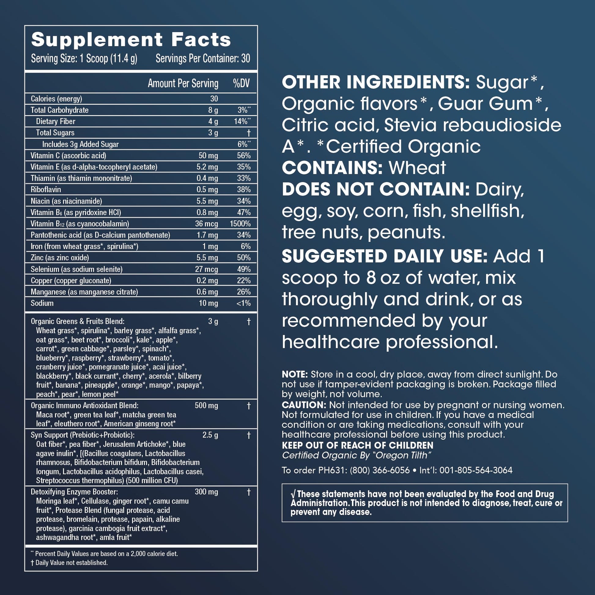 ProHealth Longevity Greens- Delicious Organic Healthy Greens for Energy & Aging ProHealth Au supplements