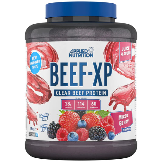Applied Nutrition Beef XP - Clear Hydrolysed Beef Protein Isolate, Fruit Juice Style, Dairy Free Beef Protein Powder Applied NutritionAU supplements