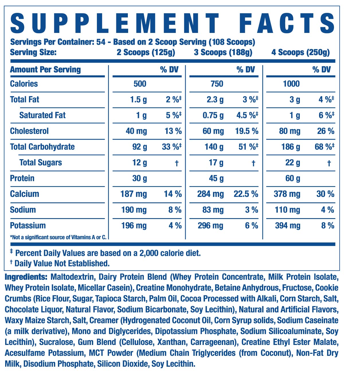 Ronnie Coleman Signature Series King Mass XL Mass Gainer Protein Powder, Muscle Ronnie Coleman Signature Series Au supplements
