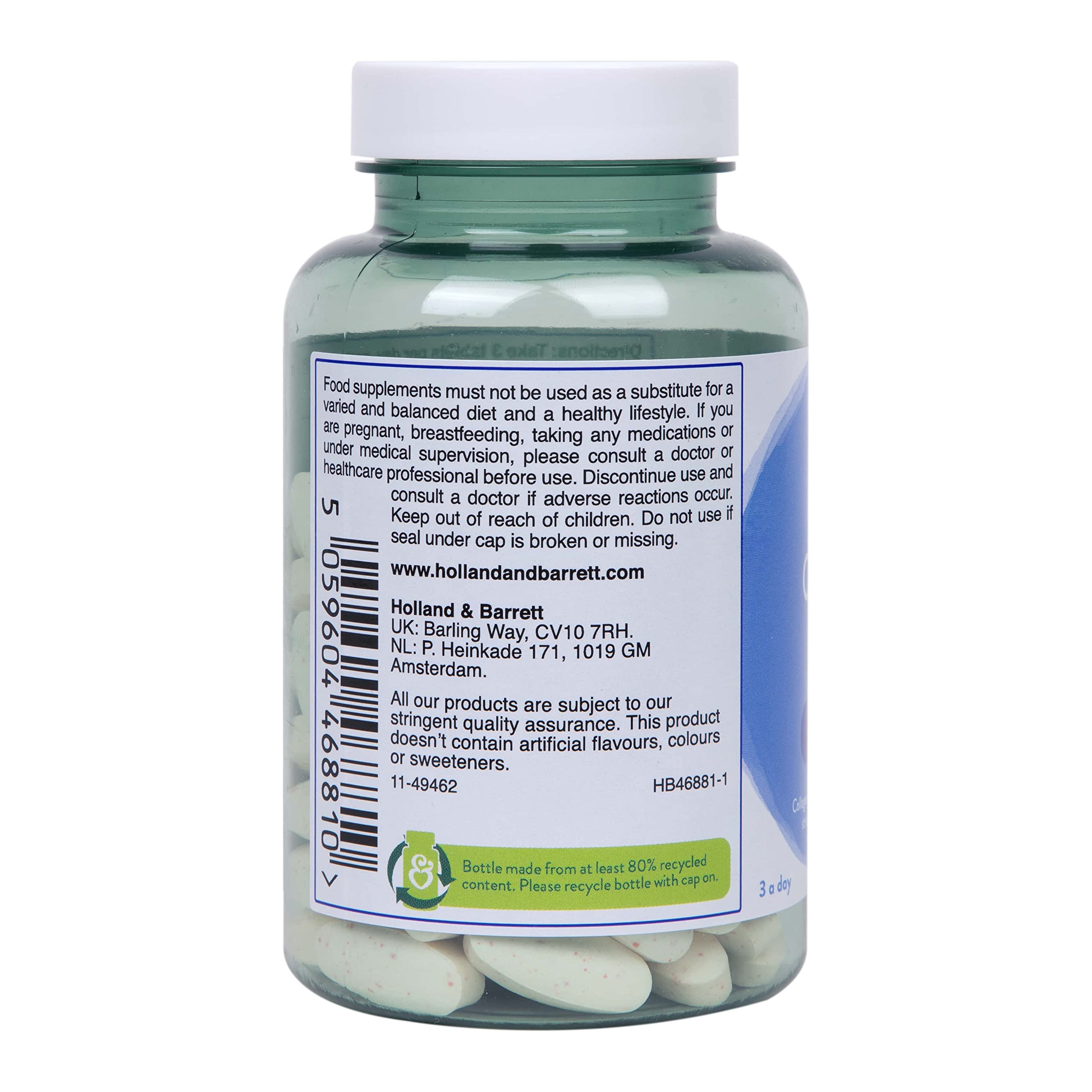 Holland and Barrett Marine Collagen with Vitamin C 3000mg 90 Tablets Holland & Barrett Au supplements