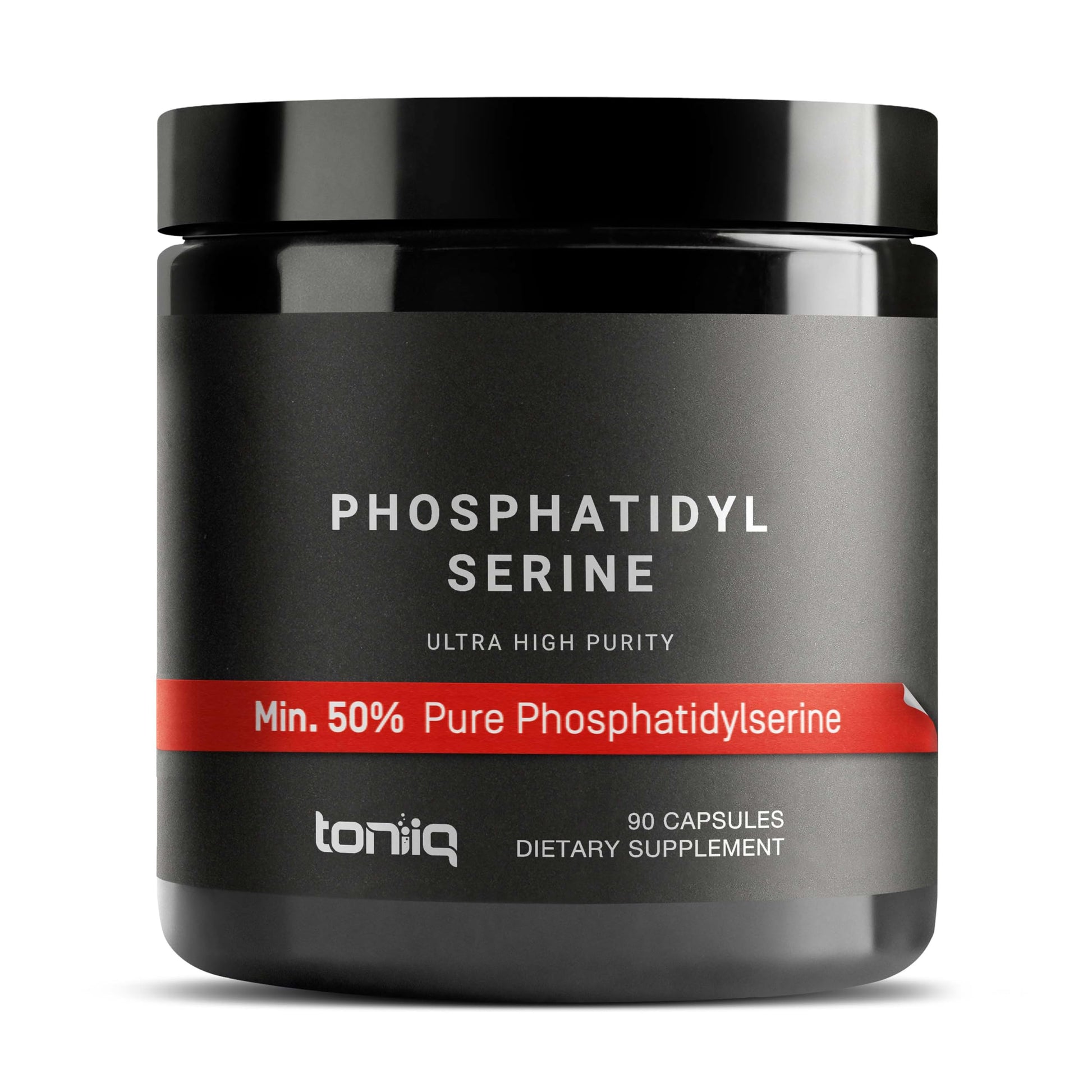 Toniiq Phosphatidylserine - 400mg Formula - World’s First 50% Purity - Highest Purity in The US - Soy Free Phosphatidylserine Supplement - 90 Veggie Capsules Toniiq Au supplements