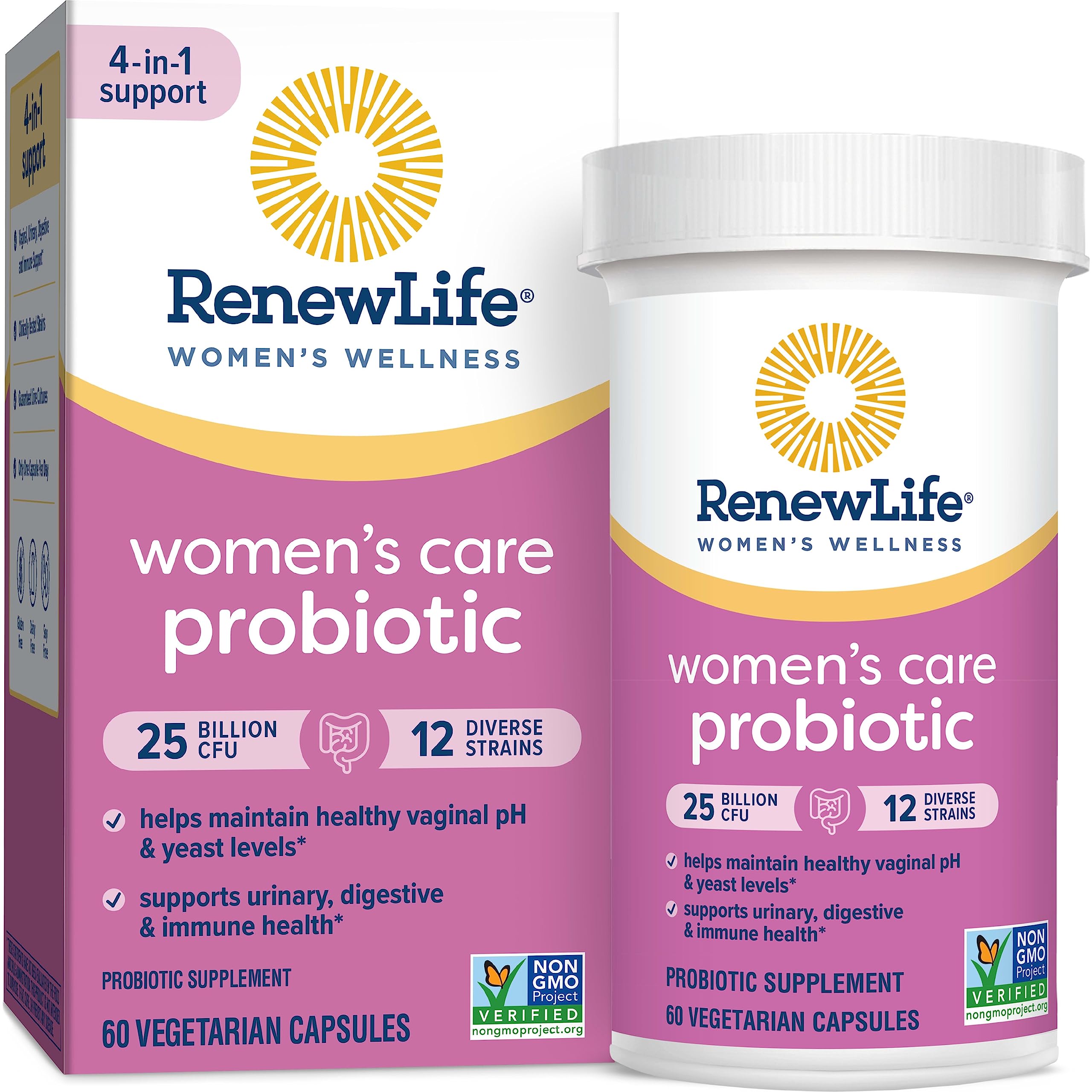 Renew Life Probiotic Adult 50 Plus Probiotic Capsules, Daily Supplement Supports Urinary Renew Life Au supplements