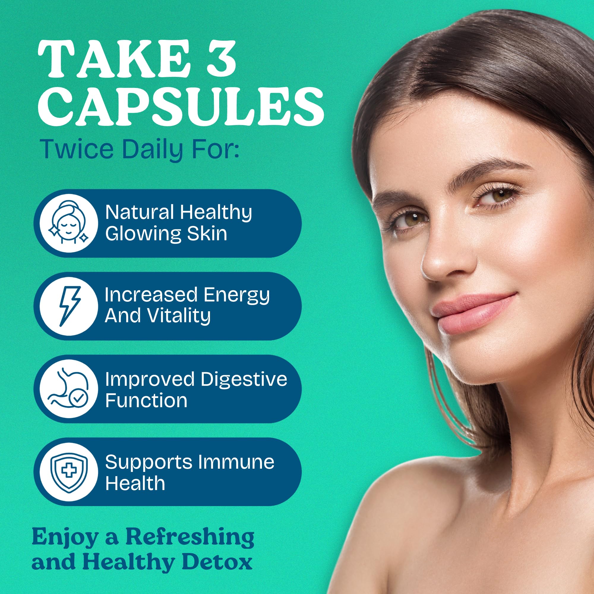 Atlantic Naturals Sea Moss Capsules – 7 Day Herbal Blend for Liver & Gallbladder Wellness – with Dandelion Root, Milk Thistle, Burdock Root, Red Clover & Chanca Piedra – 180 Count Sea Moss Capsules Atlantic Naturals Au supplements
