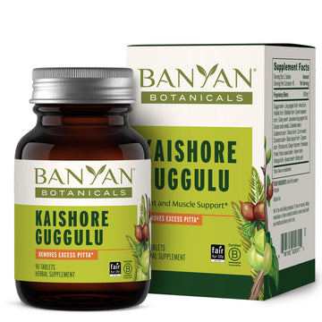 Banyan Botanicals Kaishore Guggulu – Organic Joint Support Supplement – Traditional Blend that Supports Healthy Joints, Muscles, and Connective Tissue* – 90 tablets – Non-GMO Sustainably Sourced Vegan Banyan Botanicals Au supplements