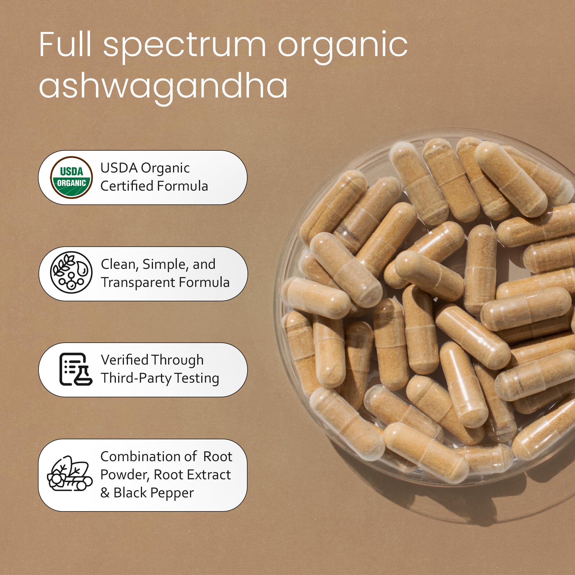 NaturaLife Labs Organic Ashwagandha 2100 mg per Serving – Herbal Supplement Root Powder & Extract – 100 Capsules – Vegan, Non-GMO, Gluten-Free NaturaLife Labs Au supplements