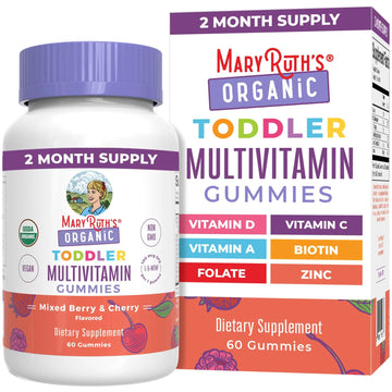 MaryRuth Organics Vitamin Gummy | Kids and Toddlers Age 2+ | USDA | Daily Vitamin C | D3 | Zinc | MaryRuth Organics Au supplements