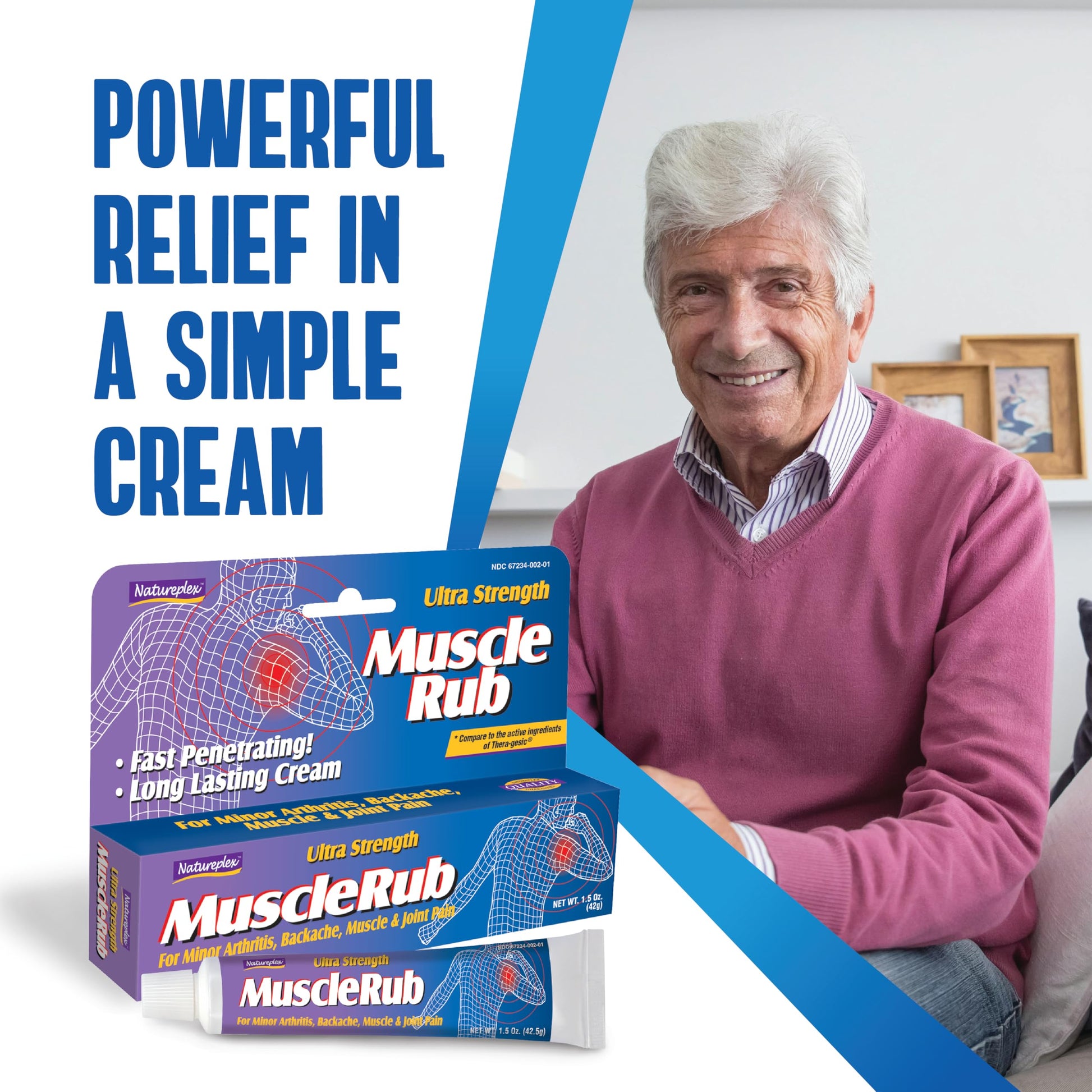 Natureplex Ultra Strength Muscle Rub Cream 1.5 oz (Pack of 5) – Menthol & Methyl Salicylate, Fast-Penetrating, Long-Lasting Relief for Muscle & Joint Discomfort (Minor Aches, Backache, Strains) Natureplex Au supplements
