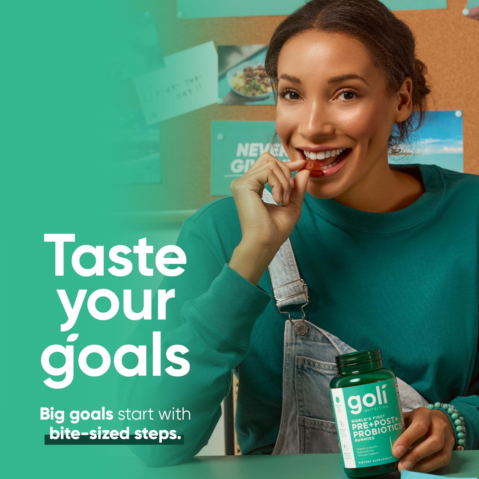 Goli Pre Pro Postbiotic Gummies - Worlds First 3-in-1 Formula with DE111 Probiotics, XOS Prebiotics, MCC1849 Postbiotics - Vegan, Non-GMO, Gluten-Free Goli Au supplements
