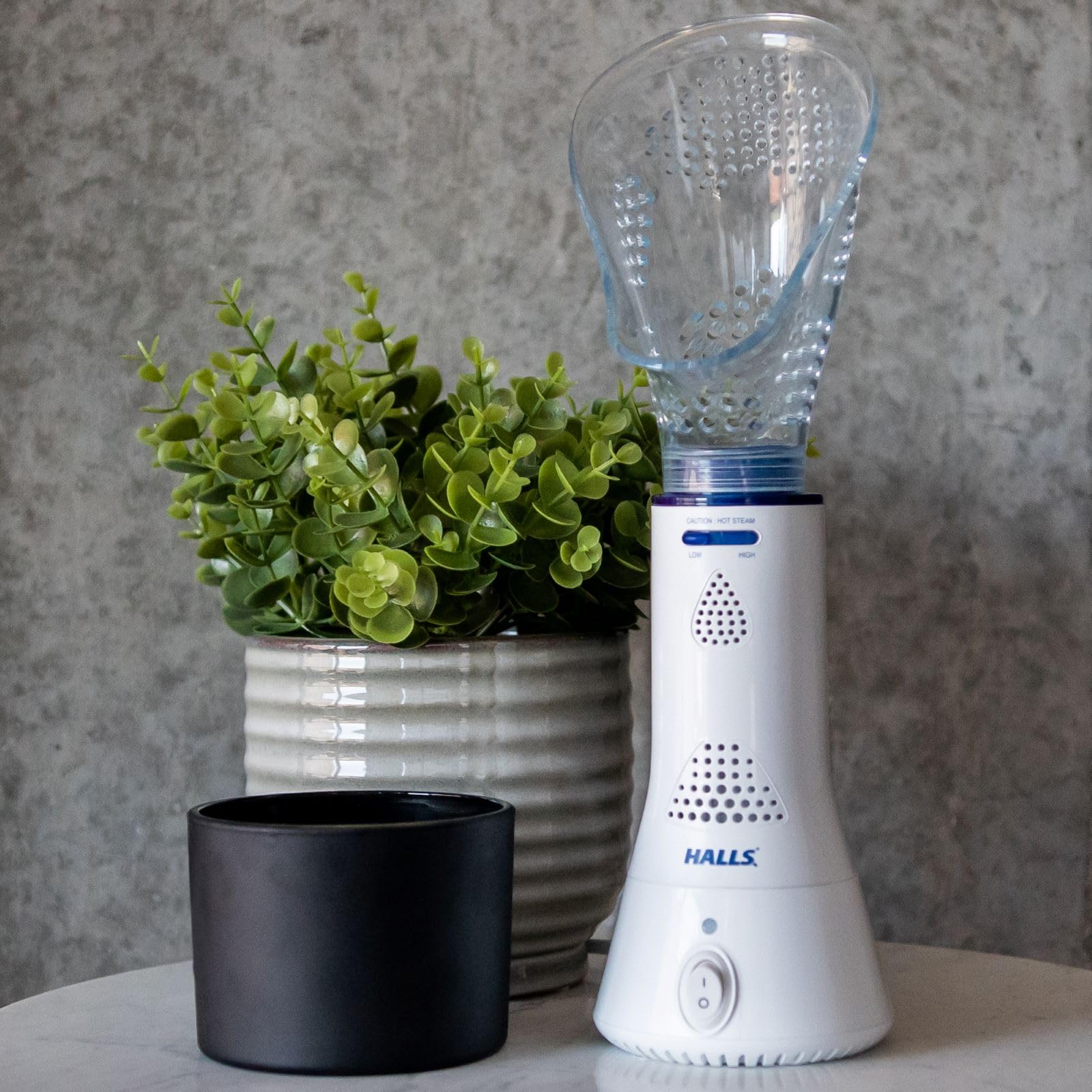 Crane x HALLS Corded Personal Steam Inhaler for Sinus, Congestion, Cough, & Cold Relief CraneUS supplements
