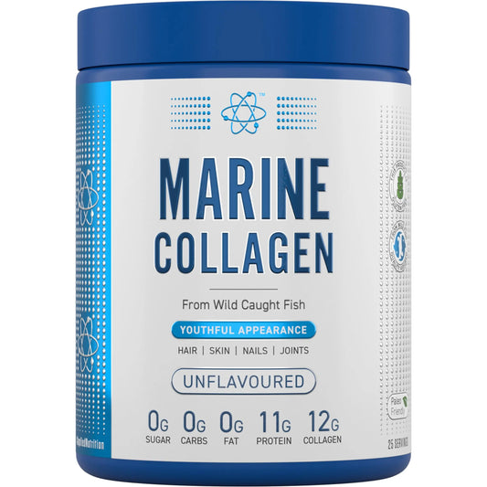Applied Nutrition Marine Collagen Powder - Hydrolysed Collagen Protein, Healthy Skin, Hair, Nails Applied NutritionAU supplements