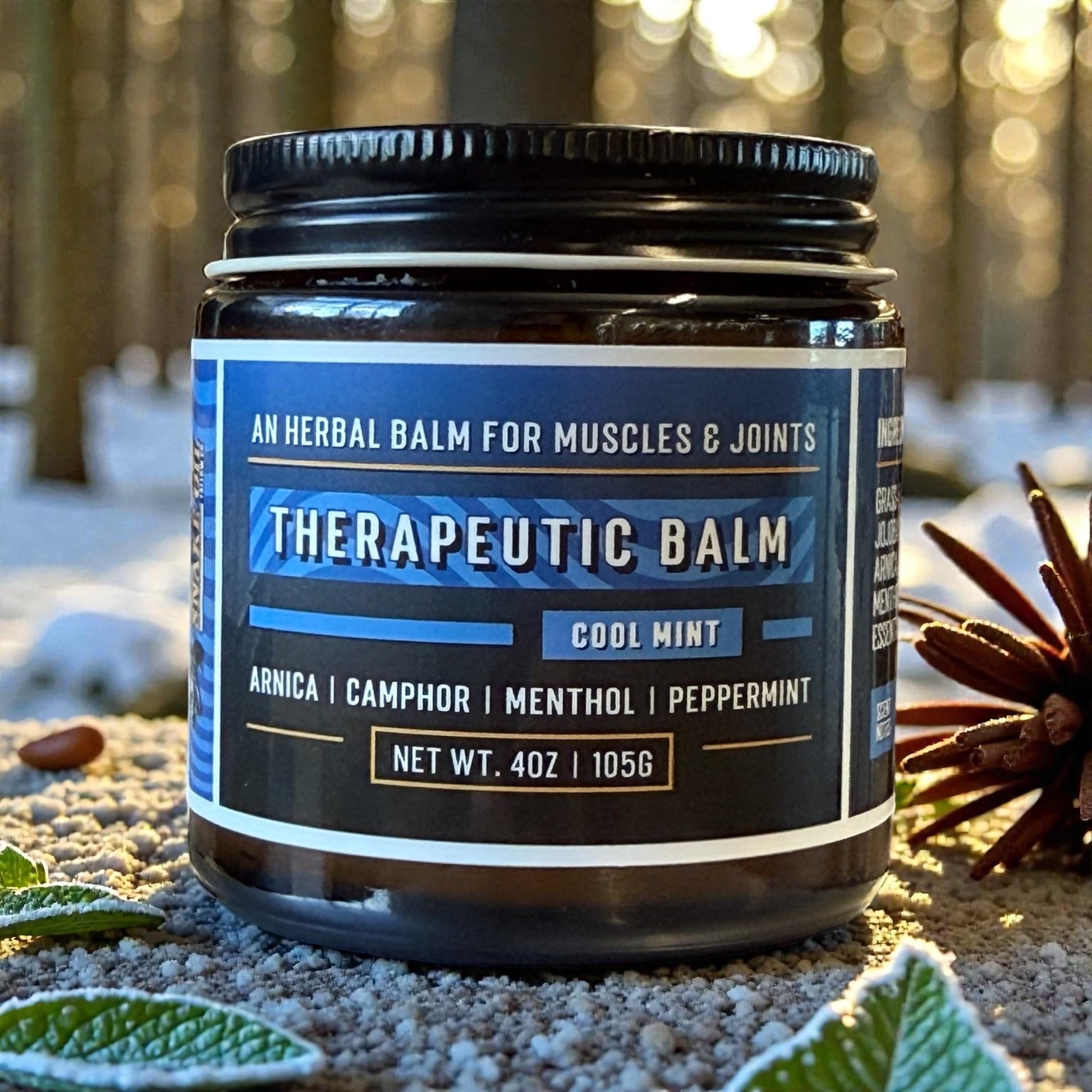 Muscle & Joint Therapeutic Tallow Balm - Made in Utah, USA - Arnica, Camphor, Menthol, Peppermint - Great for Pain, Soreness, Bruising, Stiffness - Grass-Fed Tallow, Jojoba Oil, Beeswax Snake Oil Tallow Co. Au supplements