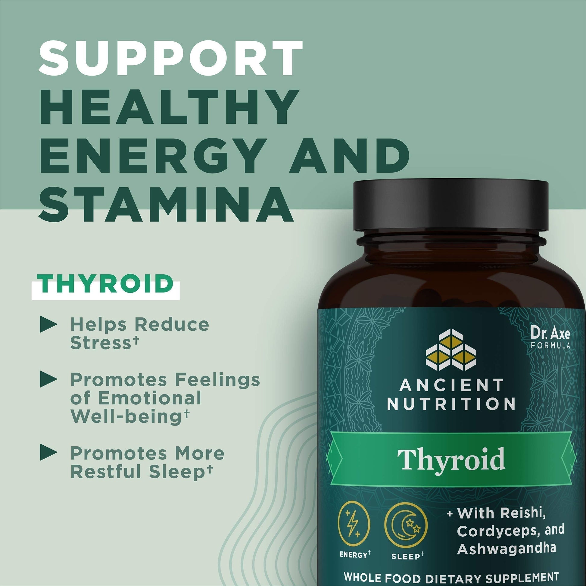 Ancient Nutrition Thyroid Support Supplement with Ashwaghanda, Thyroid Capsules Ancient Nutrition Au supplements
