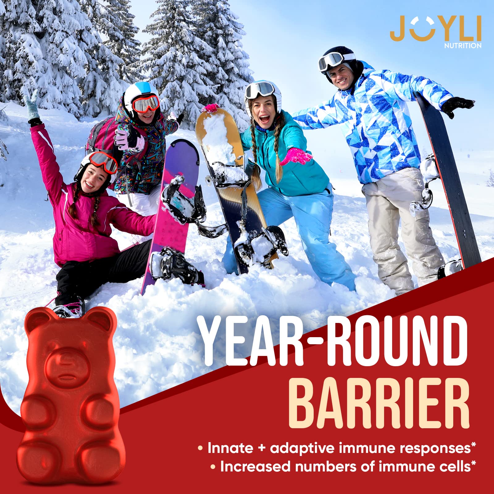 JOYLI Quercetin Gummies - Pure Quercetin with Bromelain Zinc Vitamin C & Vitamin D3 JOYLI Nutrition Au supplements