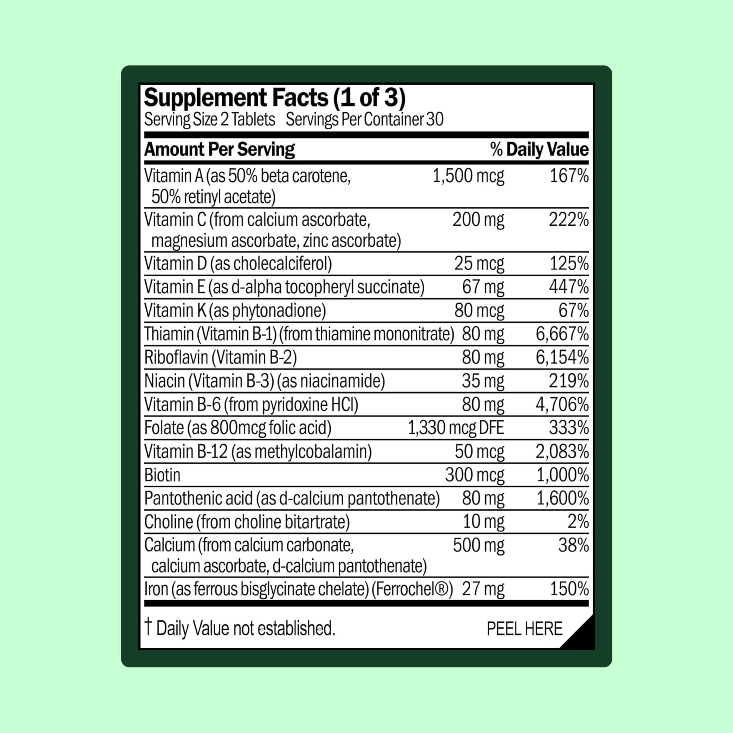 WellWithAll Women’s Multivitamin | Daily Supplement with Essential Vitamins, Minerals & Iron | Supports Immunity, Heart Health, Bone Health, Energy & Mood | Major Allergen - Free | 60 Tablets WellWithAll Au supplements