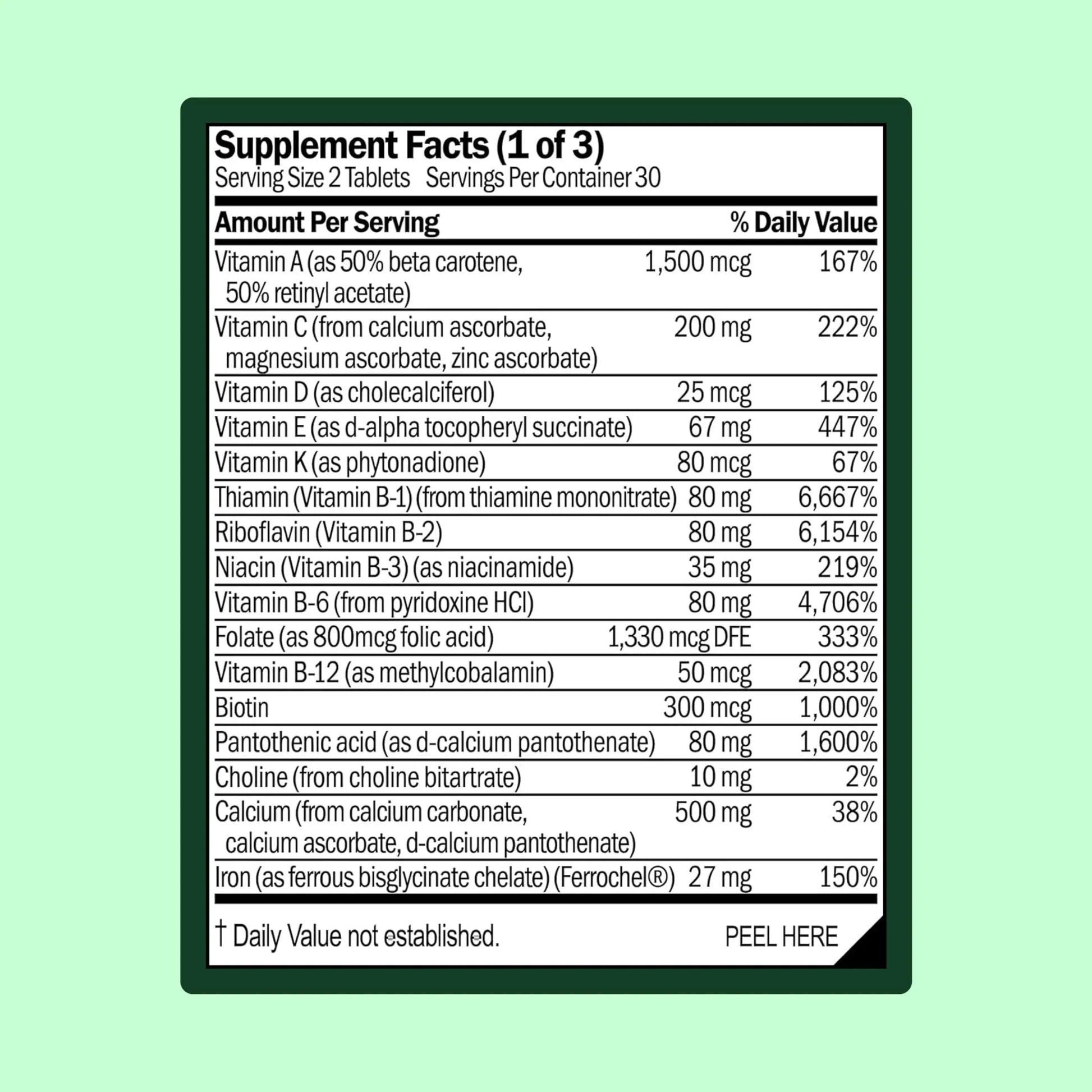 WellWithAll Women’s Multivitamin | Daily Supplement with Essential Vitamins, Minerals & Iron | Supports Immunity, Heart Health, Bone Health, Energy & Mood | Major Allergen - Free | 60 Tablets WellWithAll Au supplements