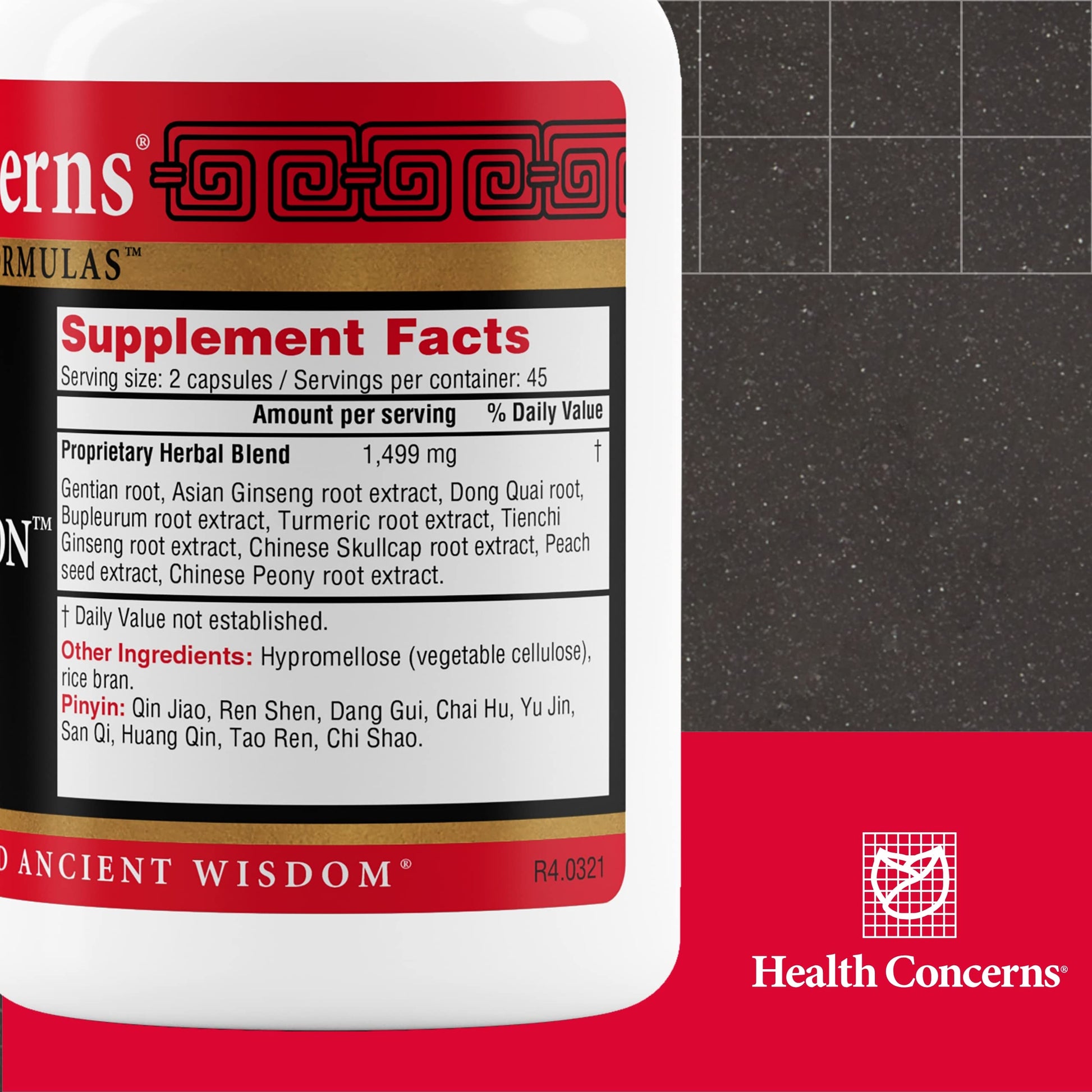 Health Concerns Regeneration – Immune System Support & Liver Health Supplement – Detox Cleanse & Energy Balance – Traditional Chinese Herbal Formula – 90 Capsules Health Concerns Au supplements