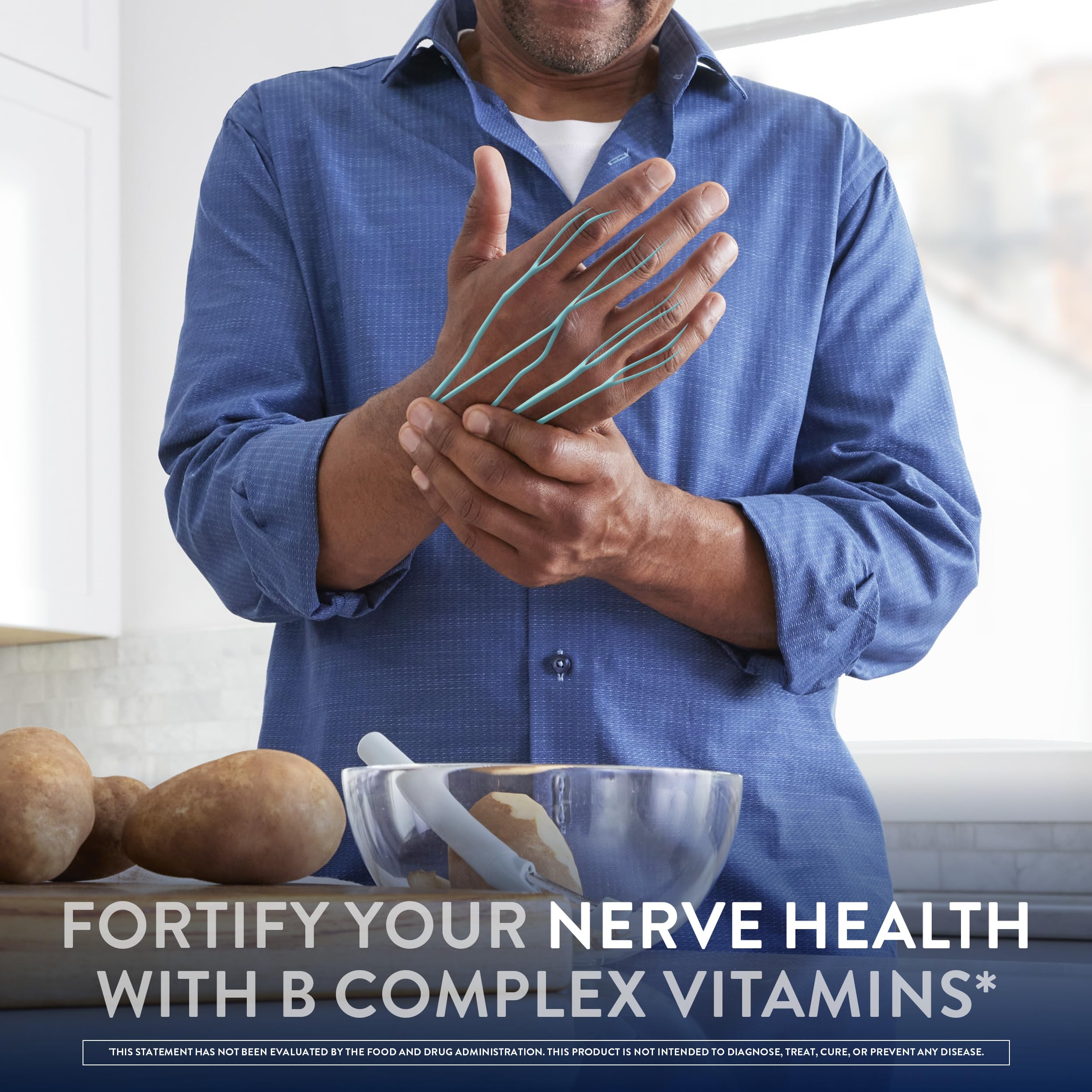 Nervive Nerve Health, Alpha Lipoic Acid, Fortify Nerve Health, Healthy Nerve Function, Healthy Blood Circulation, Supplement, Tablet, 60 Tablets Nervive Au supplements