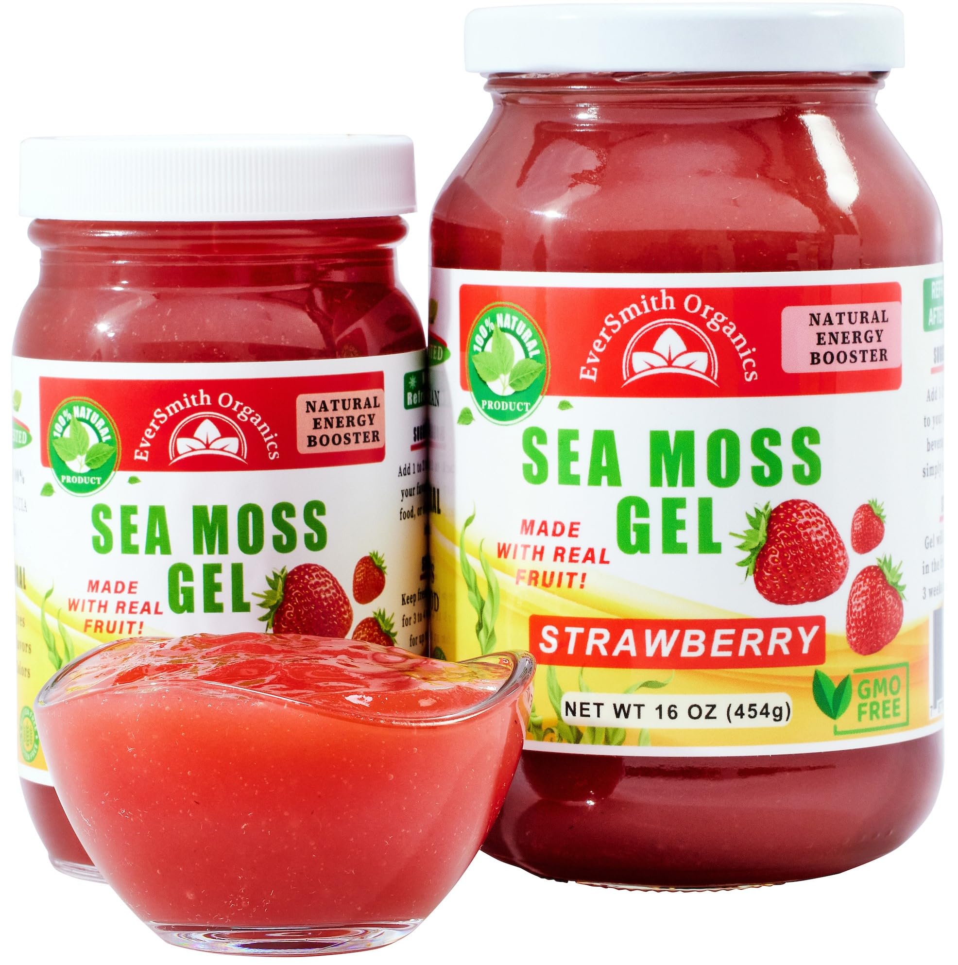 EverSmith Organics - Wildcrafted Irish Sea Moss Gel | Made in USA | Rich in Vitamins EverSmith Organics Au supplements