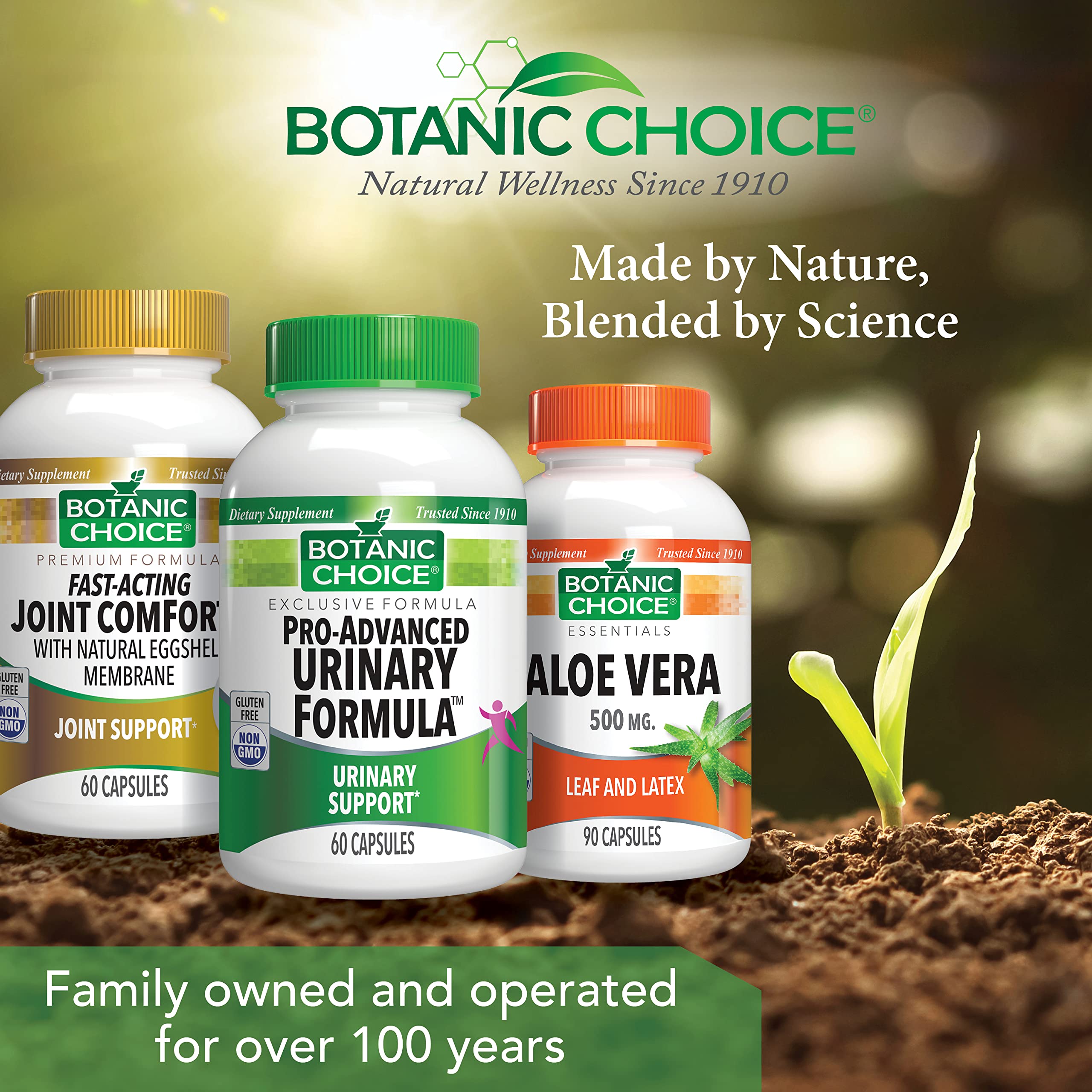 Botanic Choice Pro-Advanced Urinary Formula-Blend for Urinary Tract Health Support - Magnesium Cranberry Uva Ursi Damiana - 60 Capsules Botanic Choice Au supplements