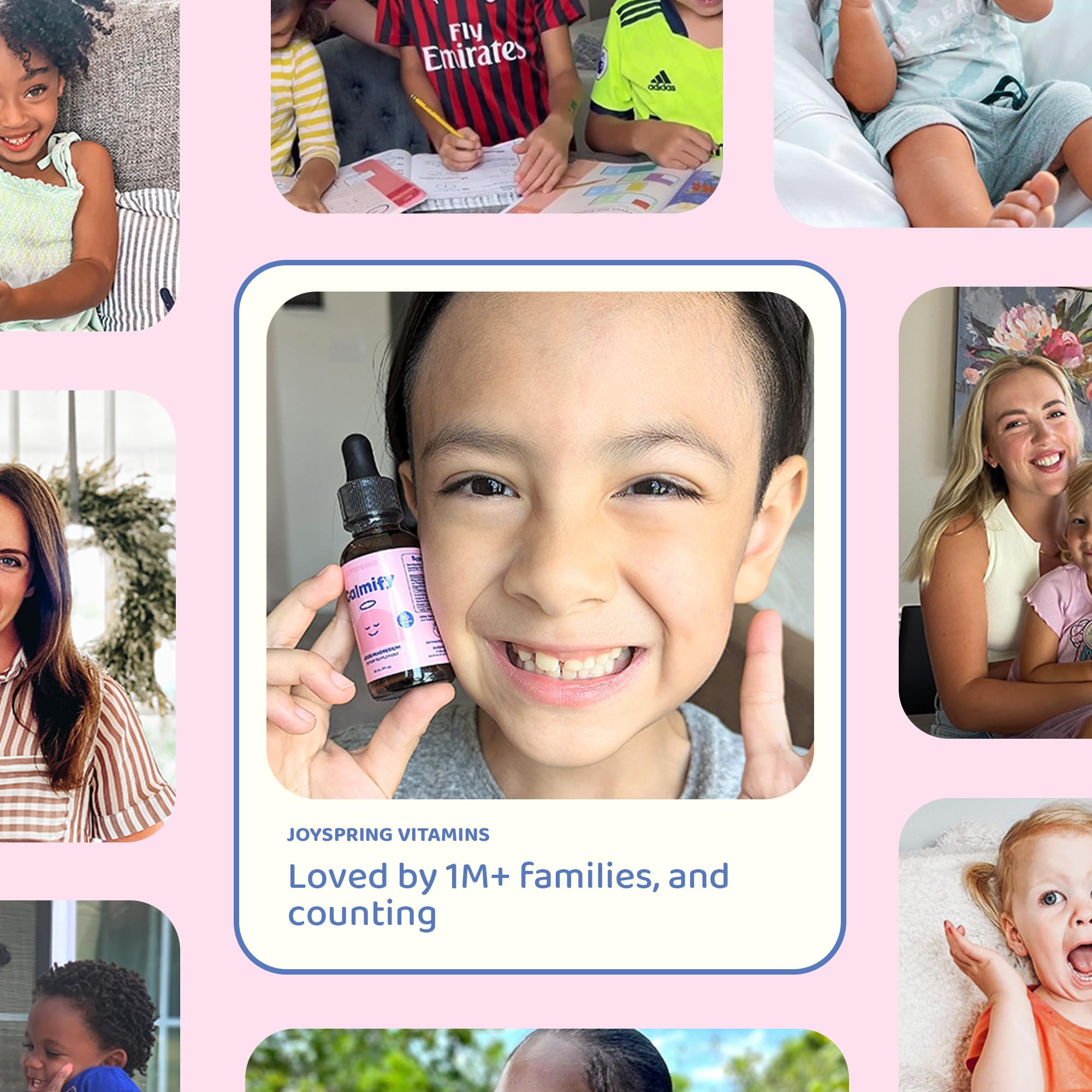 JoySpring Calmify Magnesium Glycinate for Kids | Liquid Magnesium with L-Theanine Supplement | Chamomile Extract & Passion Flower Extract | Sugar-Free Calm Drops | 1 fl oz (30 Servings) JoySpring Au supplements