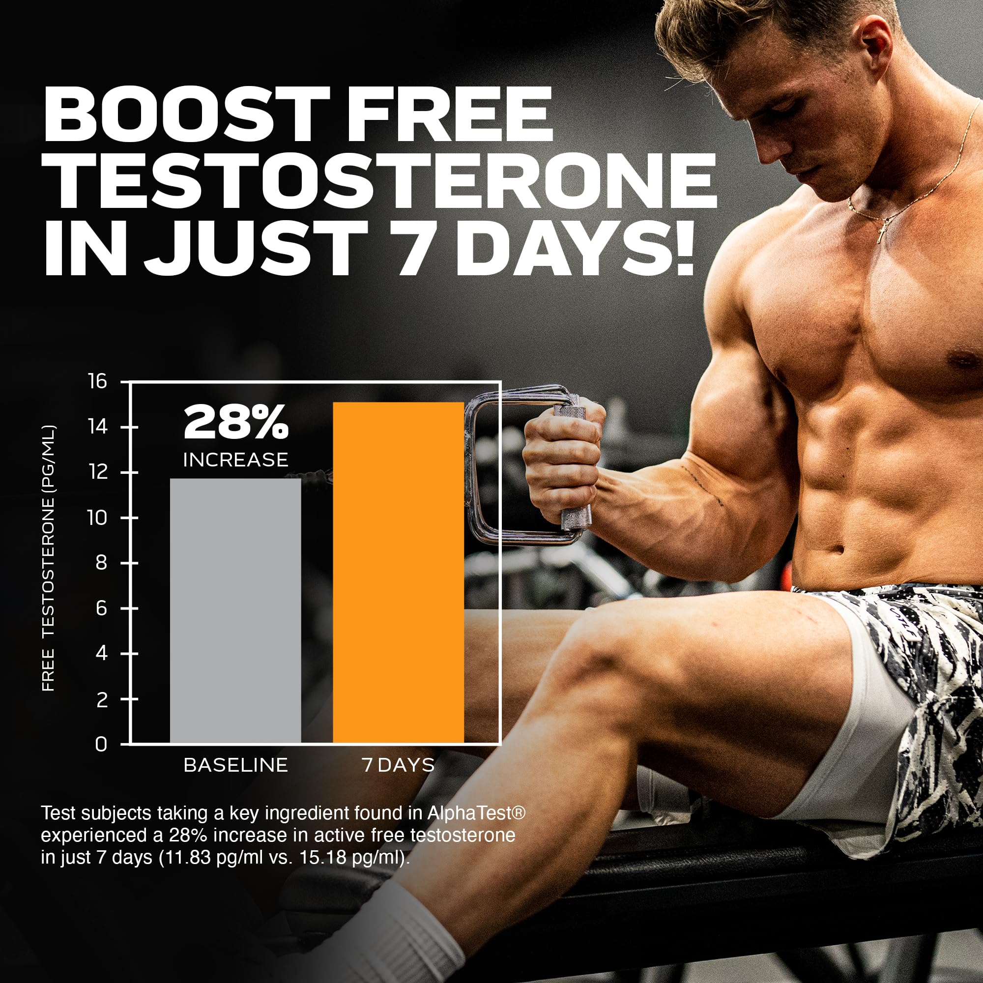 Testosterone Booster for Men, MuscleTech AlphaTest, Tribulus Terrestris & Boron Suppleme MuscleTech Au supplements