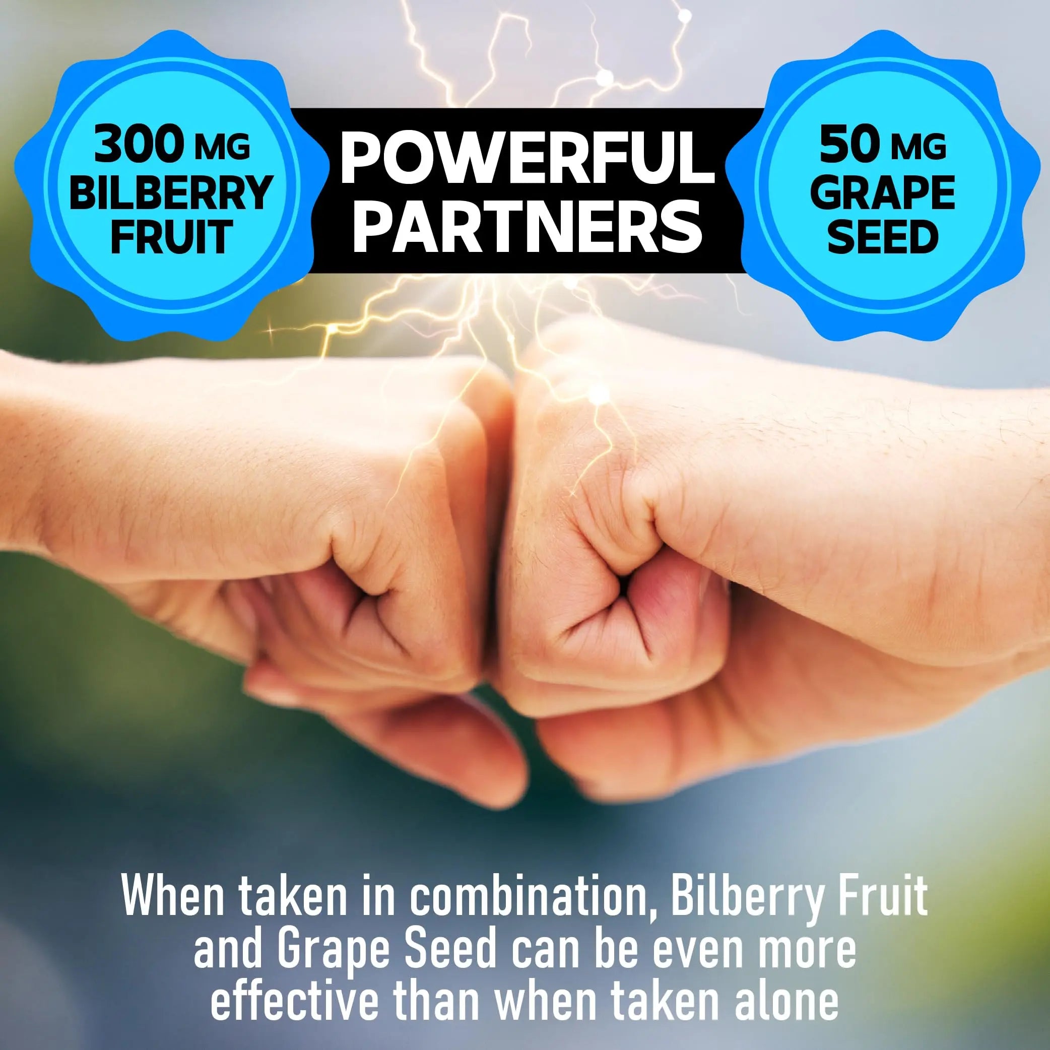 DEDICAD 20:1 Bilberry Extract Capsules - 5 Month Supply - Support Eyes, Vision & Heart Health - 10in1 Plus Grape Seed, Carrot, Elderberry, Eyebright & Others - 150 Counts DEDICAD Au supplements