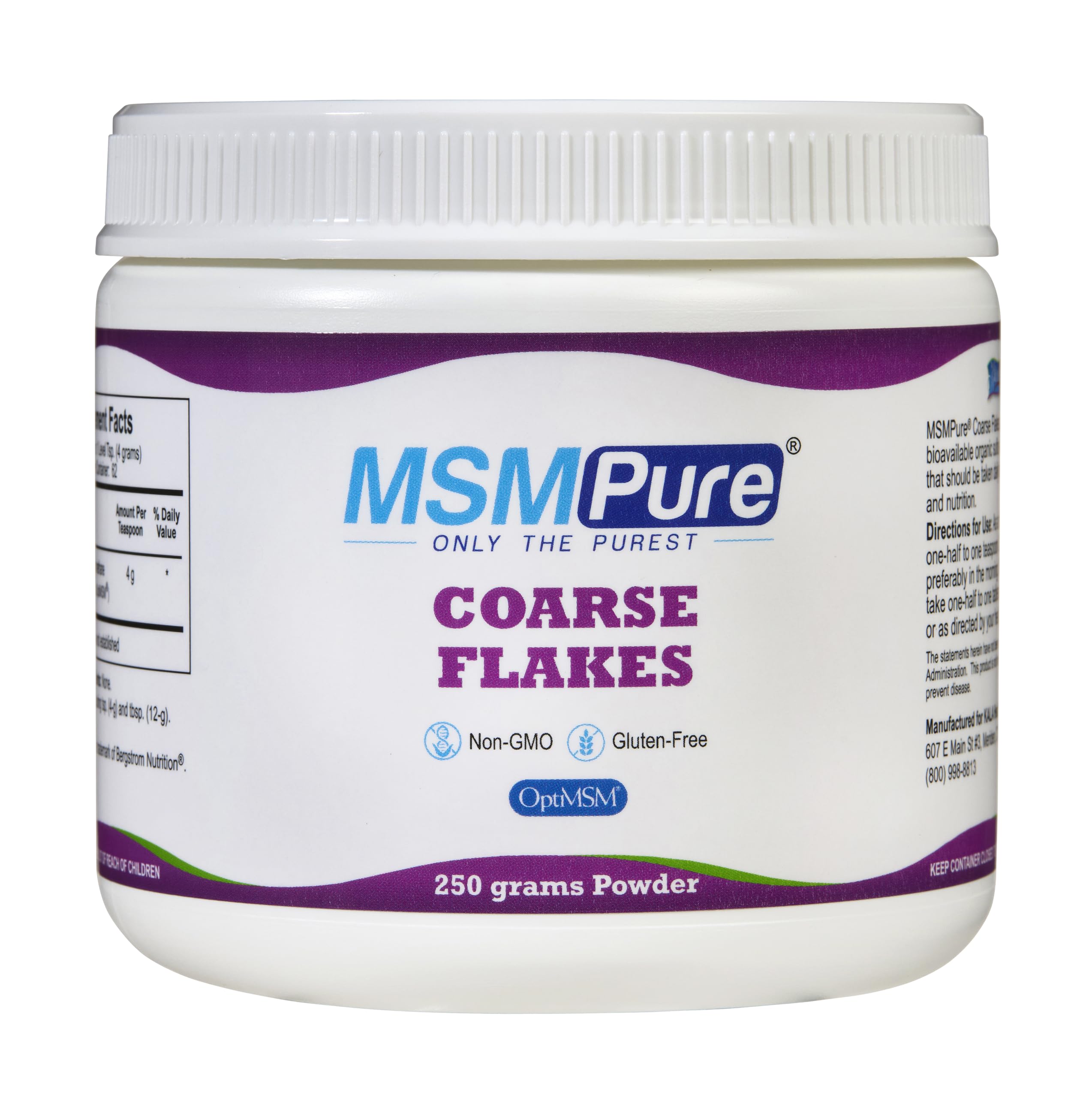KALA HEALTH MSMPure MSM Coarse Flakes 8.8oz and MSM Gel With Organic Aloe 8oz Bundle KALA HEALTH Au supplements