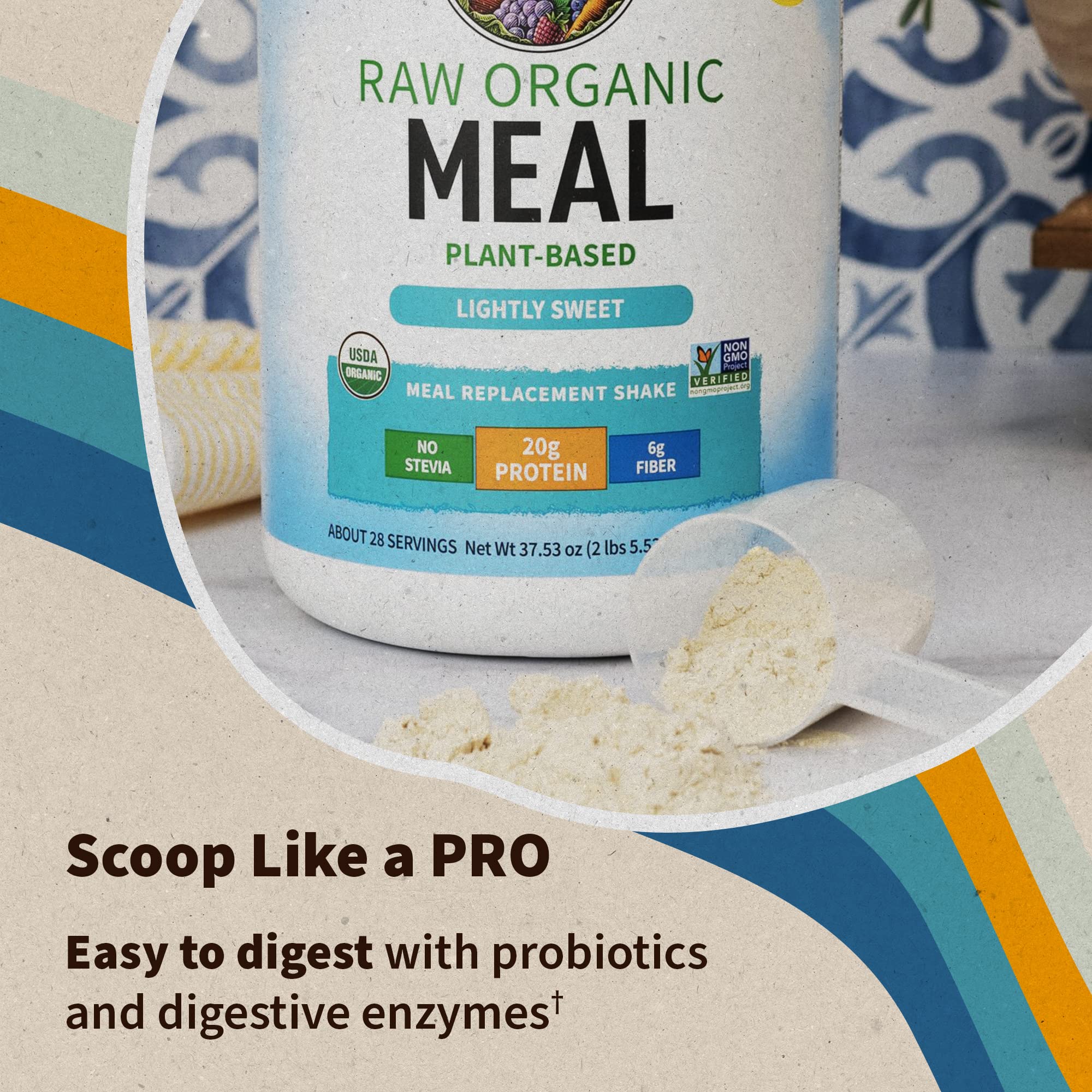 Garden of Life Vegan Protein Powder - Raw Organic Meal Replacement Shakes Garden of Life Au supplements