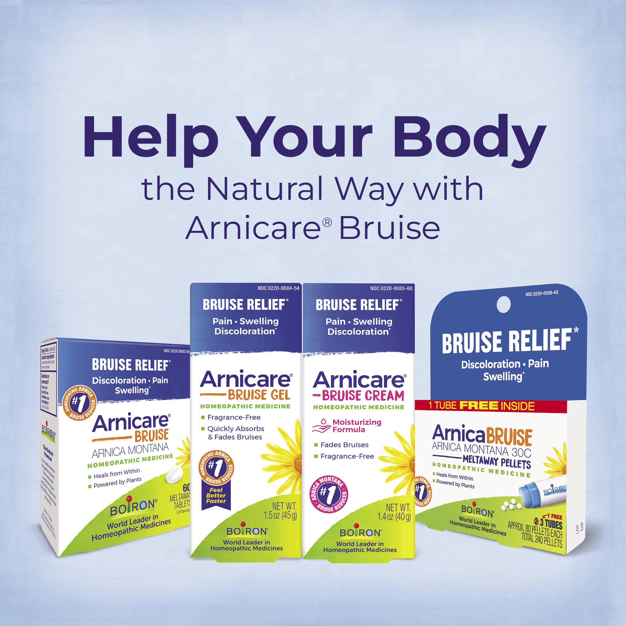 Boiron Arnicare Gel for Joint Pain, Muscle Pain, Swelling, Soreness, and Stiffness - Non-greasy and Fragrance-Free - 2.6 oz Boiron Au supplements
