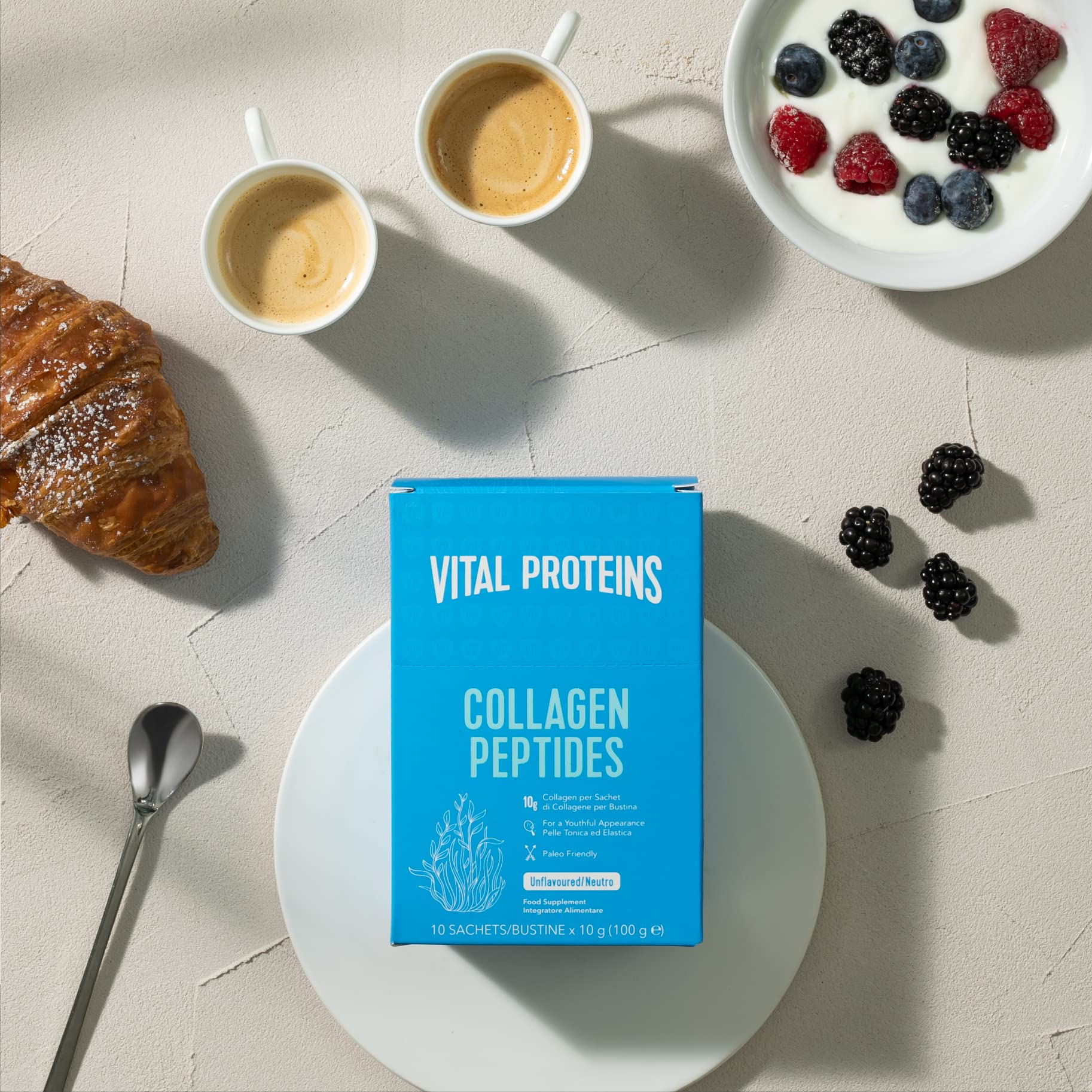 Vital Proteins Collagen Peptides Powder Supplement Travel Packs Unflavored Skin Hair NAI Joint Health 10g per Serving 10 Packets(10ct per Box) VITAL PROTEINS Au supplements
