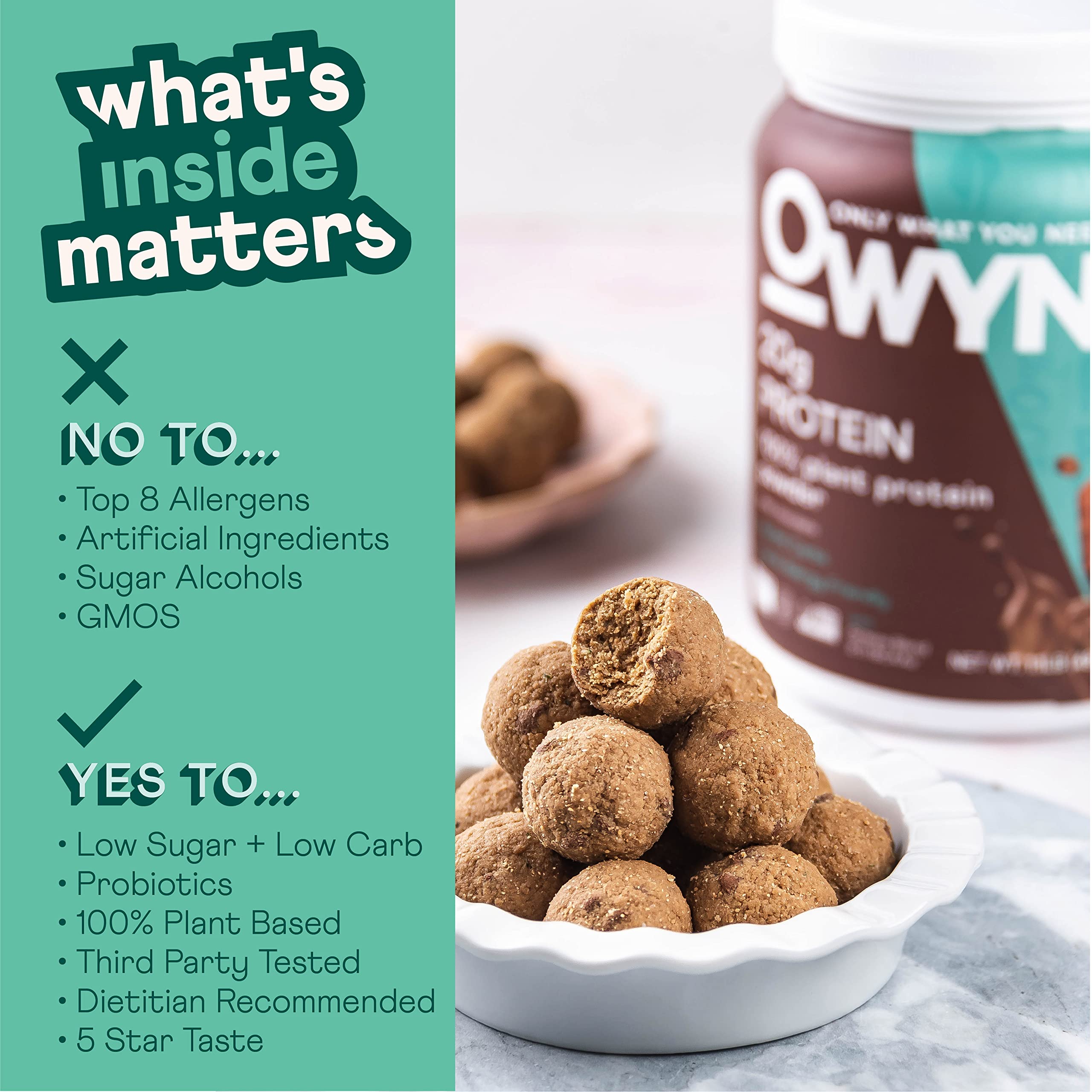 OWYN Only What You Need Vegan Protein Powder, 20g Plant Based Protein, Probiotics OWYN Only What You Need Au supplements