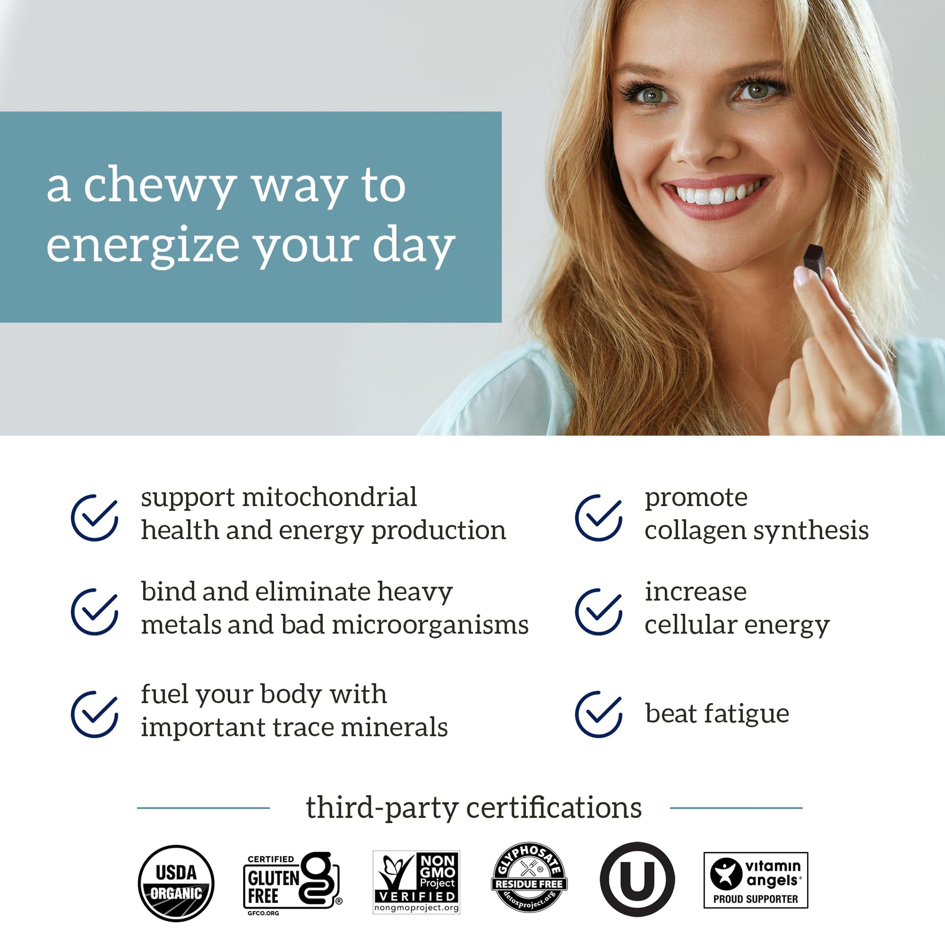 Organifi - Shilajit Gummies - Supports Natural Energy and Strength - Vanilla Cinnamon Organifi Au supplements