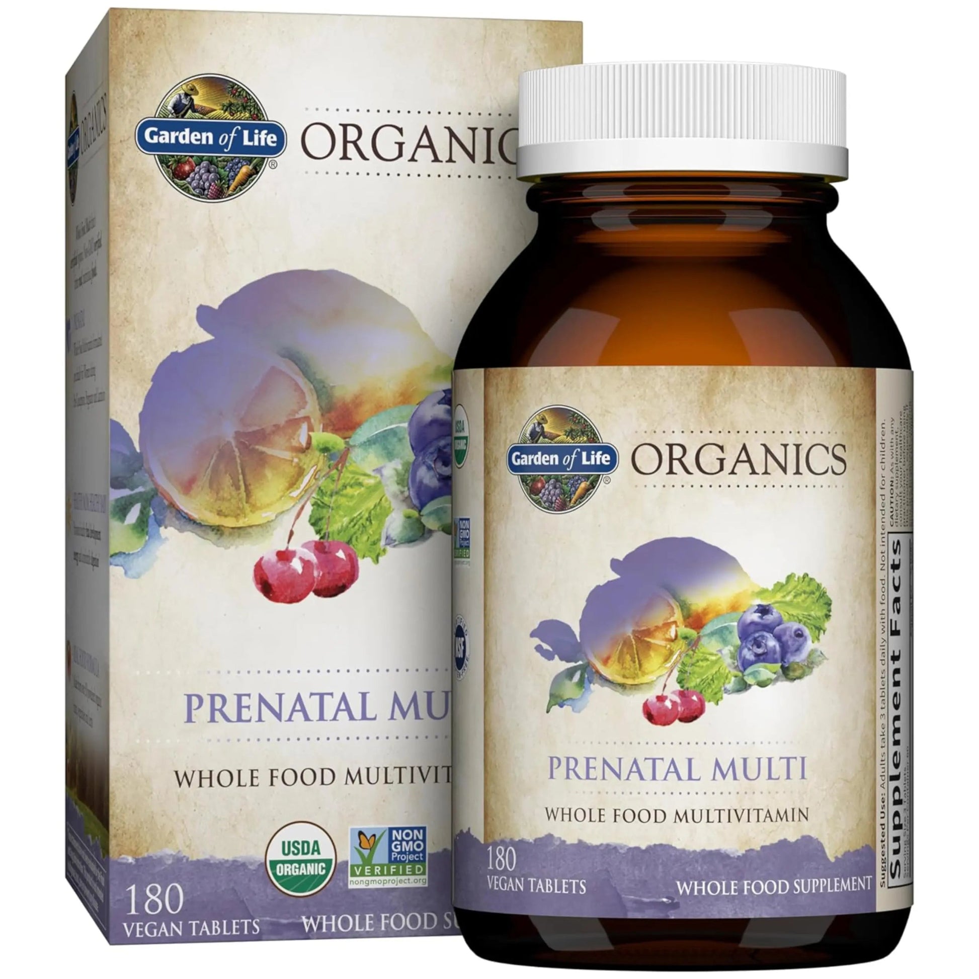 Garden of Life Organics Women’s Prenatal Multivitamin with Vitamin D3, B6, B12, C & Iron, Folate for Energy & Healthy Fetal Development – Organic Garden of Life Au supplements