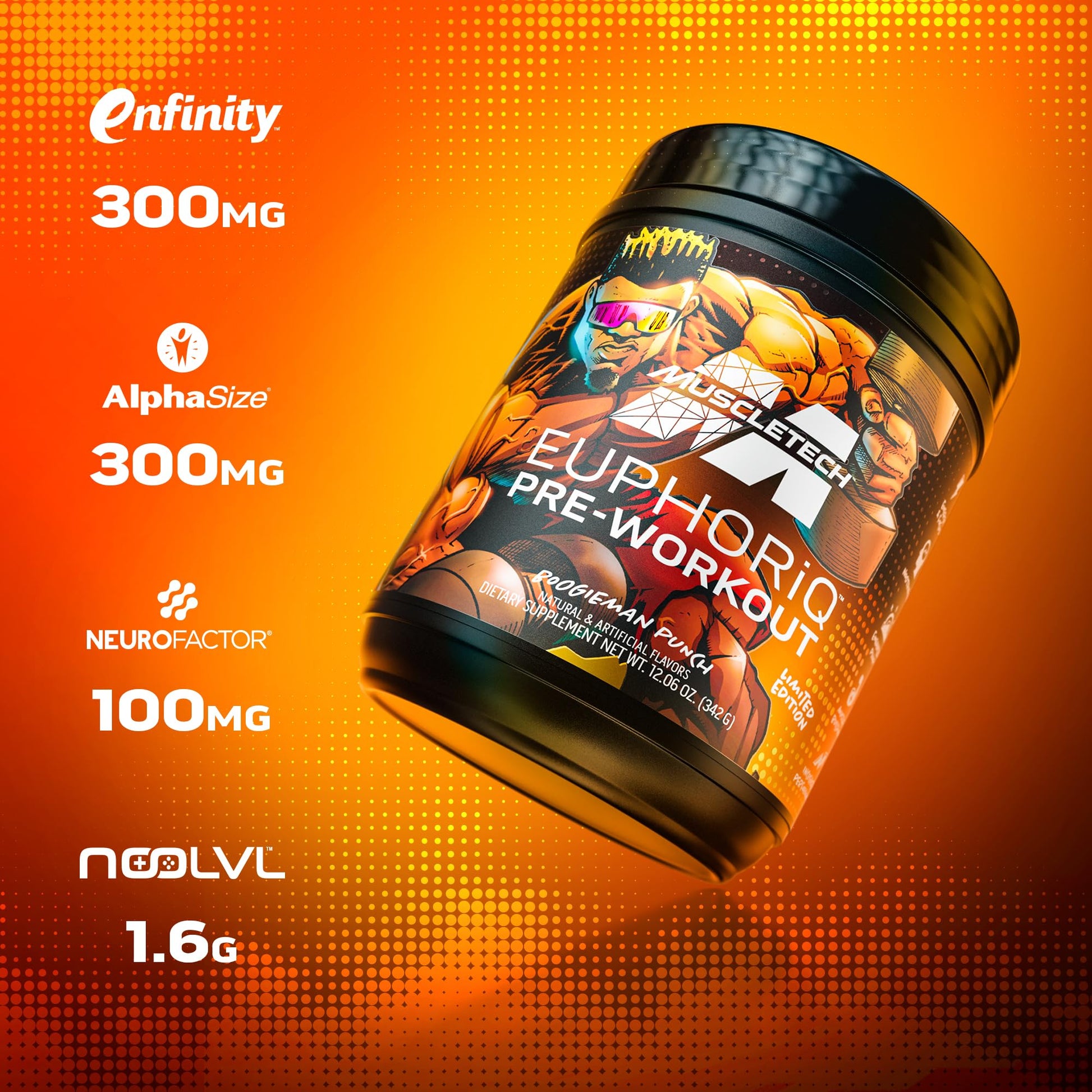 MuscleTech Pre Workout Powder EuphoriQ PreWorkout Smart Pre Workout Powder MuscleTech Au supplements