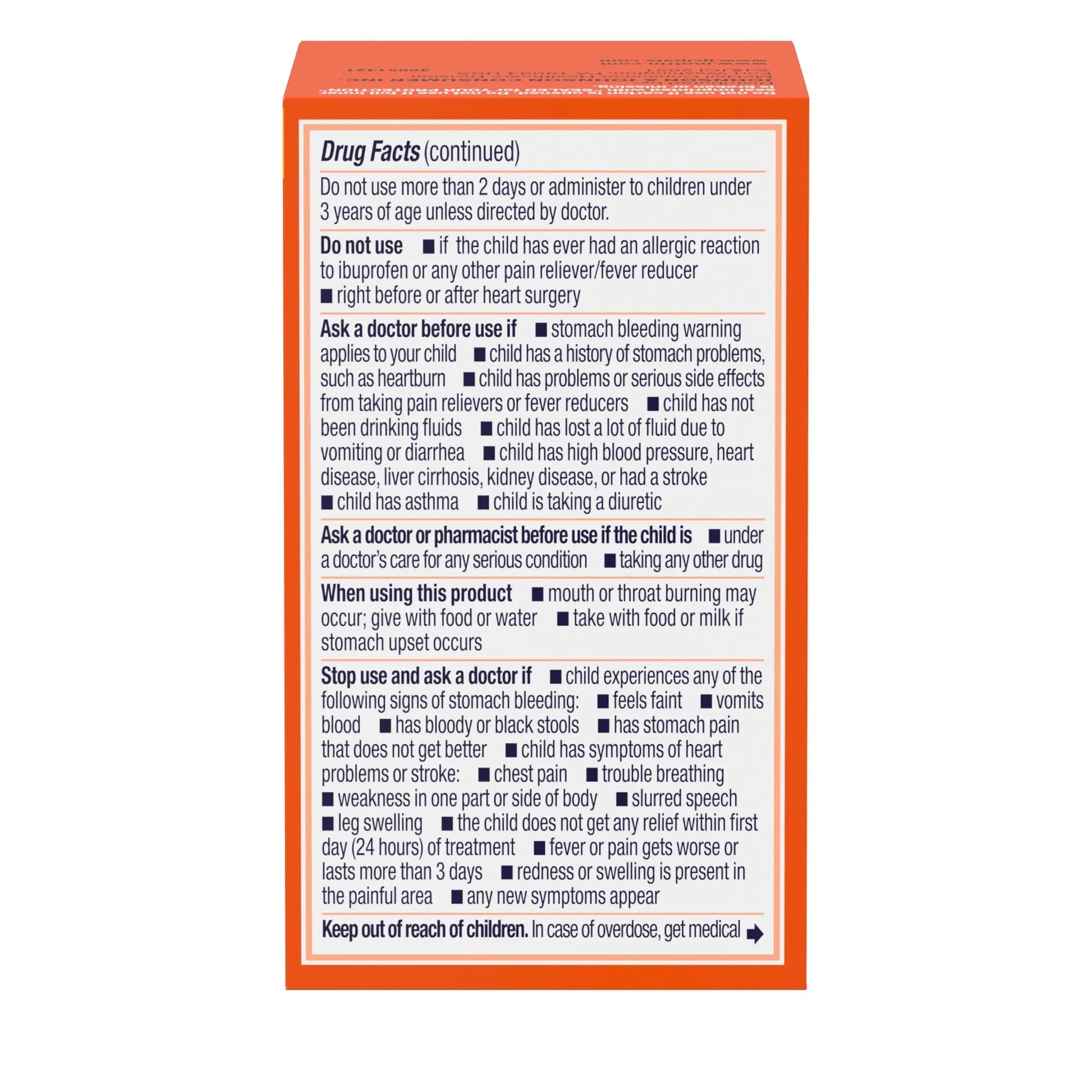 Motrin Children's Dye-Free Chewable Tablets with Ibuprofen, Kids' Fever Reducer & Pain Reliever for Sore Throat, Fever, Toothache & Pain Relief, Grape Flavor, 24 Count (Pack of 2) Motrin Au supplements