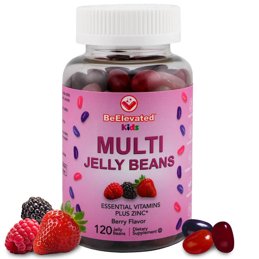 BeElevated Kids Multivitamin Gummies – Tasty Berry-Flavored Zinc Gummies for Children & Adults – Vegetarian, Gluten-Free BeElevatedAU supplements