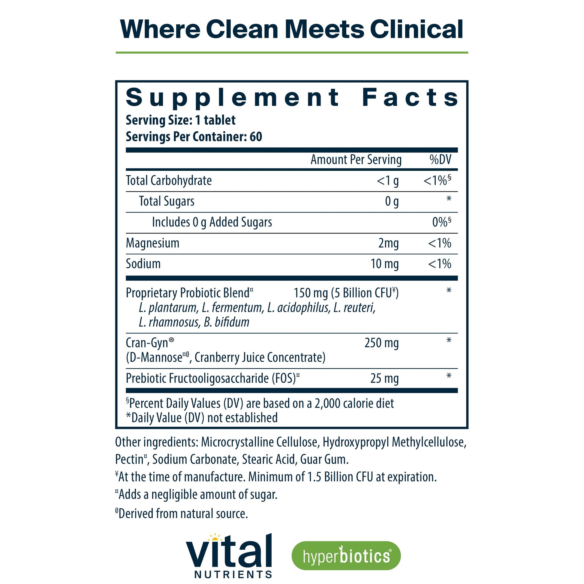Hyperbiotics Vital Nutrients Pro Women Probiotics for Women | Vaginal Probiotics for PH Balance | Oral Probiotic for Vaginal Health and Urinary Tract Health | 6 Targeted Strains | 60 Vegan Tablets Hyperbiotics Au supplements