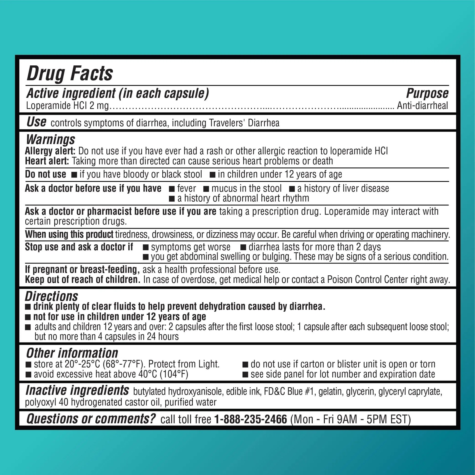 Amazon Basic Care Loperamide Hcl 2 Mg Softgels, Anti-Diarrheal, Easy to Swallow, Controls Symptoms of Traveler's Diarrhea, 24 Count Amazon Basic Care Au supplements