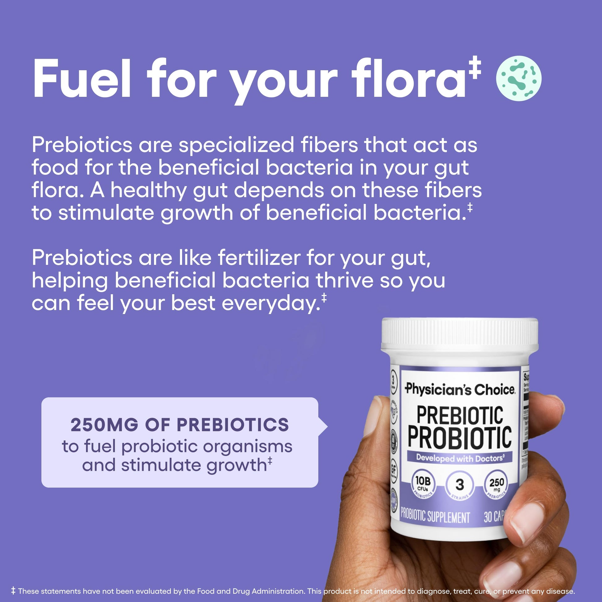 Physician's CHOICE Prebiotic-Probiotic - Multi-Strain Probiotics & Synergistic Prebiotics -Designed for Digestive Health, Supporting Gut Microbiome - Powerful PrePro for Gut Health - for Women & Men Physician's CHOICE Au supplements